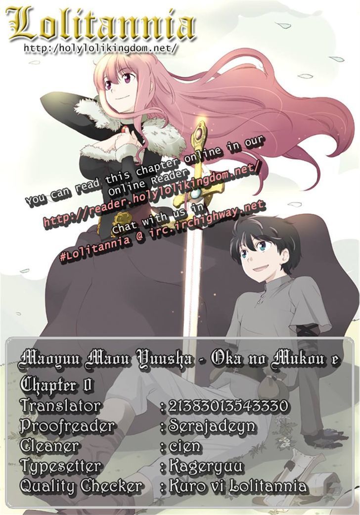 Read Maoyuu Maou Yuusha - Oka no Mukou e Manga Online