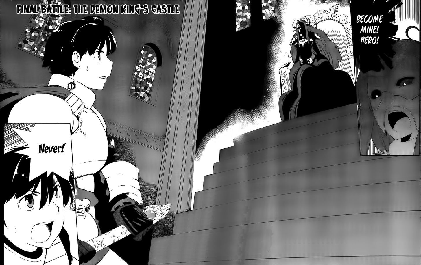 Read Maoyuu Maou Yuusha - Oka no Mukou e Manga Online