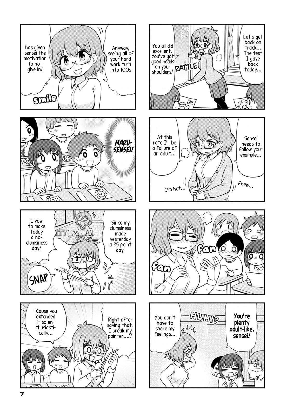 Read Maru-sensei's -- is cute Manga Online