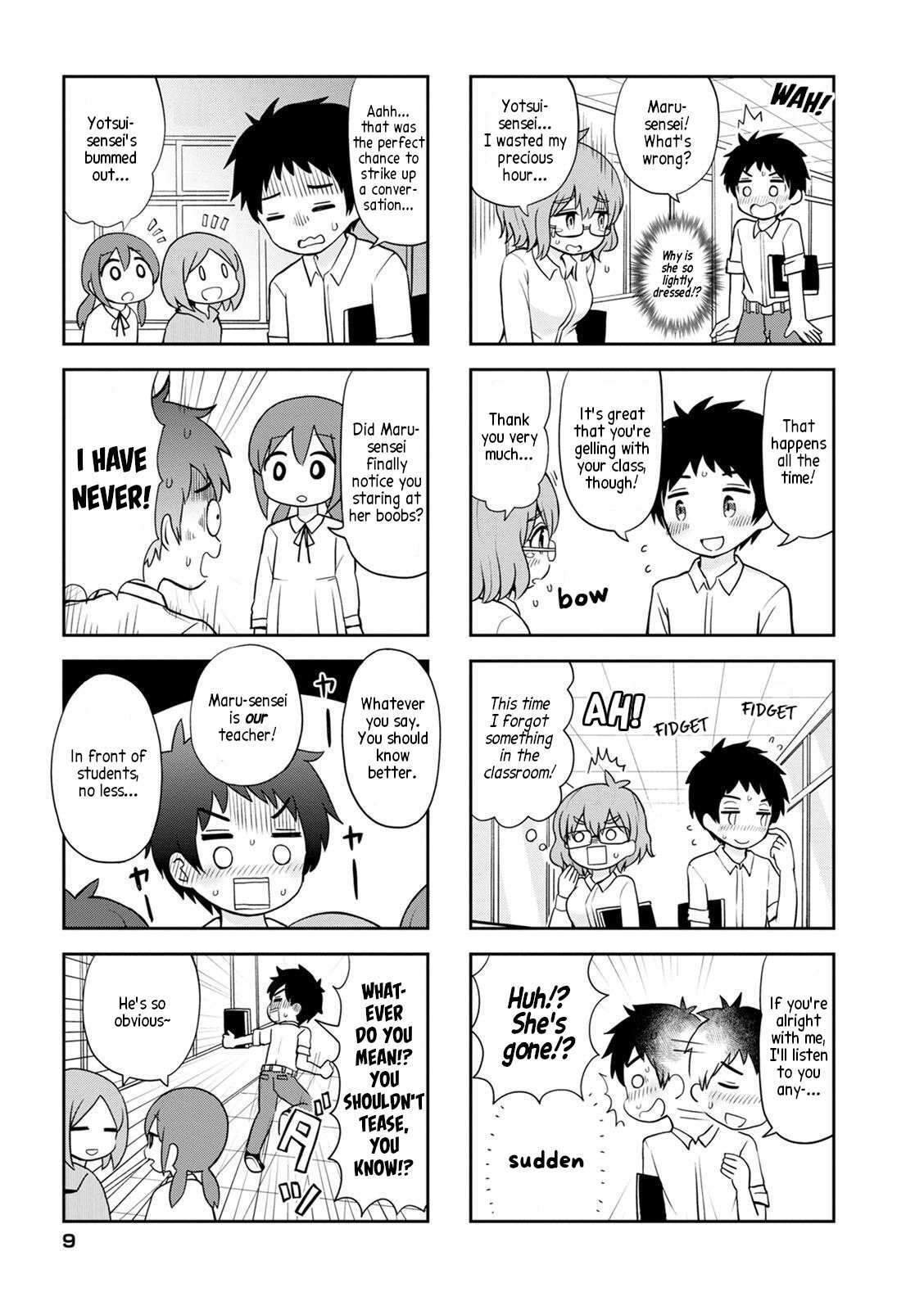 Read Maru-sensei's -- is cute Manga Online
