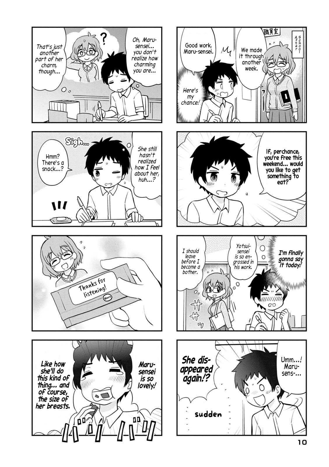 Read Maru-sensei's -- is cute Manga Online