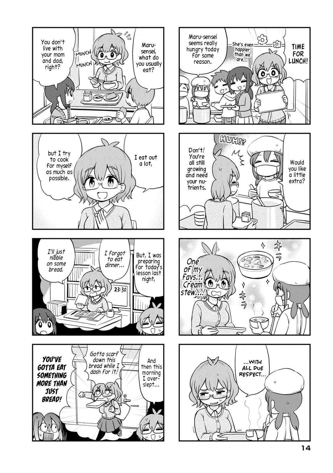 Read Maru-sensei's -- is cute Manga Online
