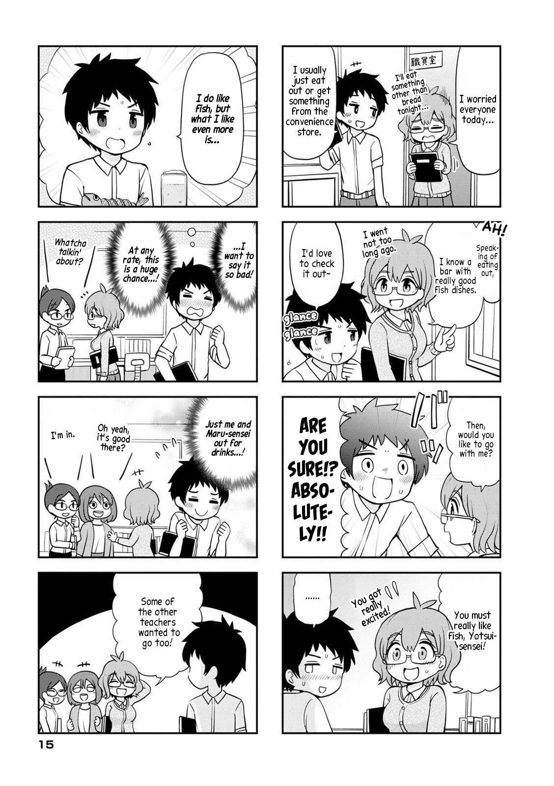 Read Maru-sensei's -- is cute Manga Online
