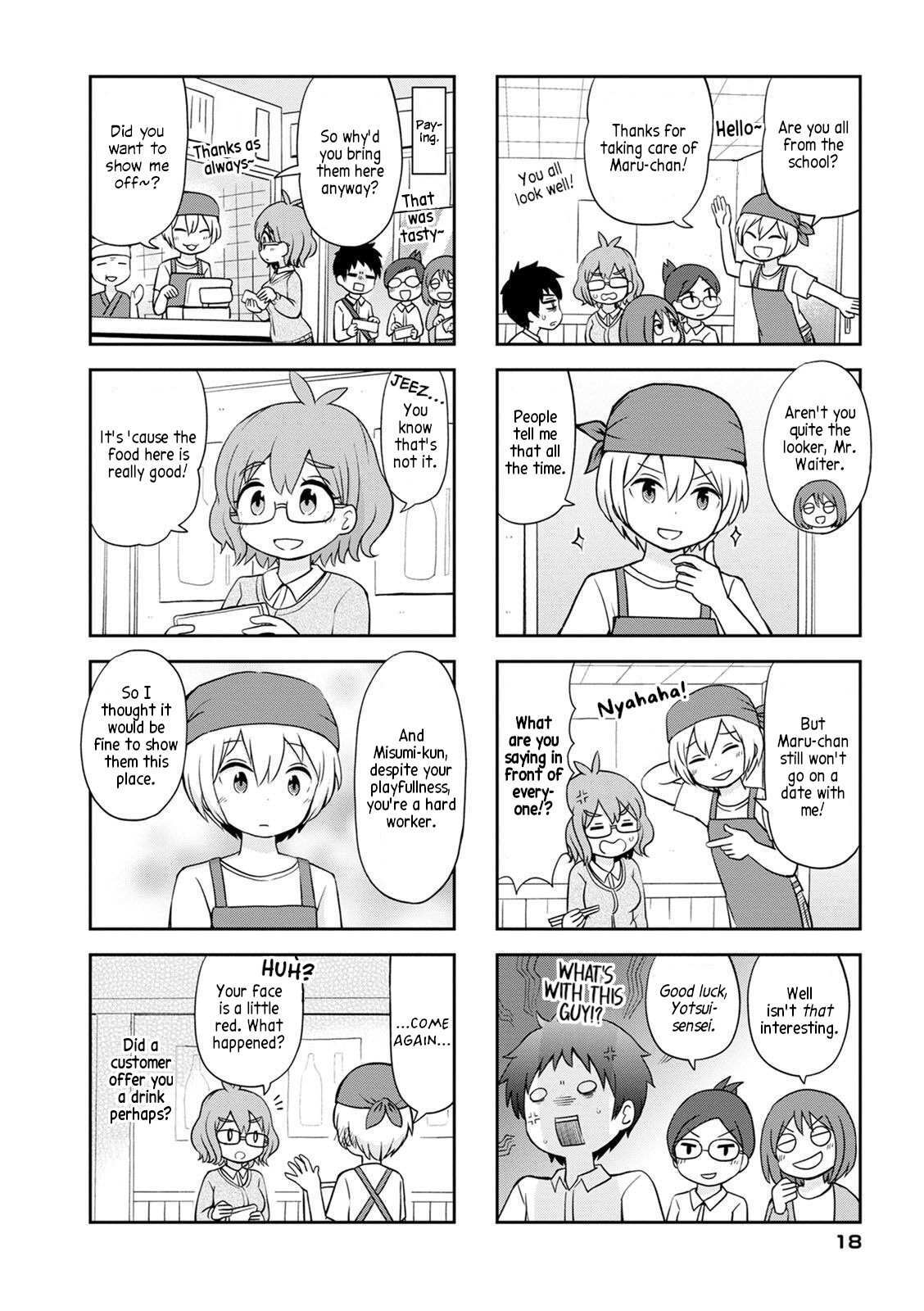 Read Maru-sensei's -- is cute Manga Online