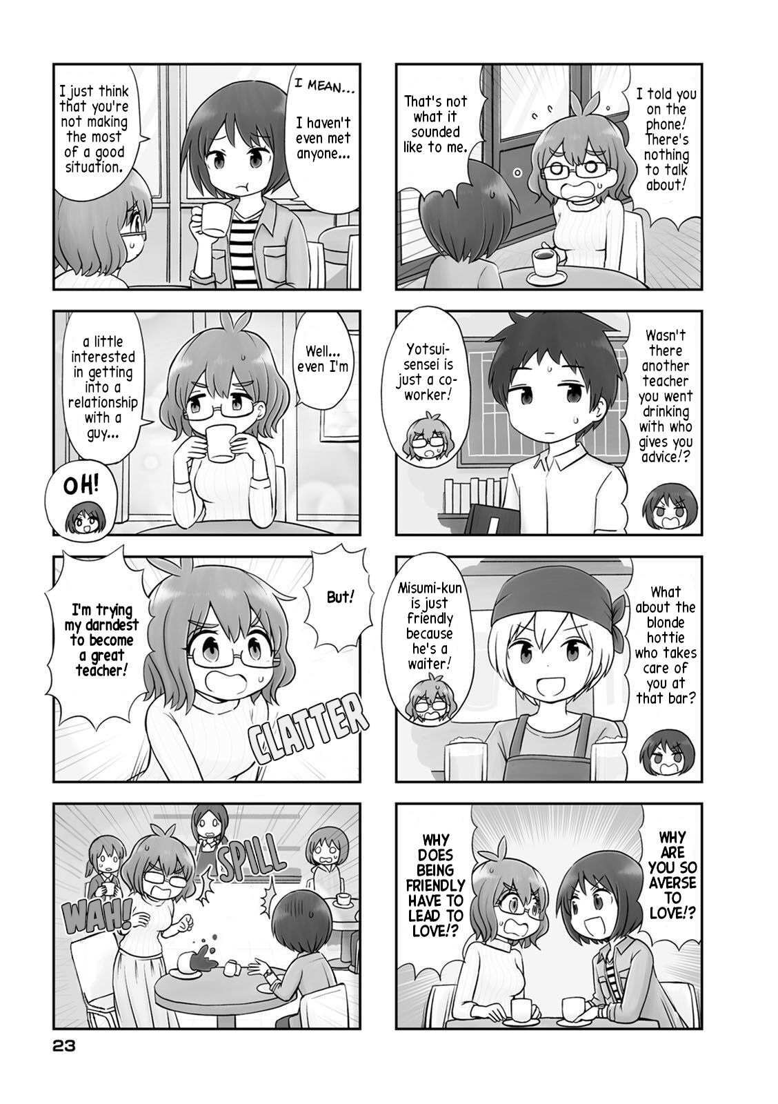 Read Maru-sensei's -- is cute Manga Online