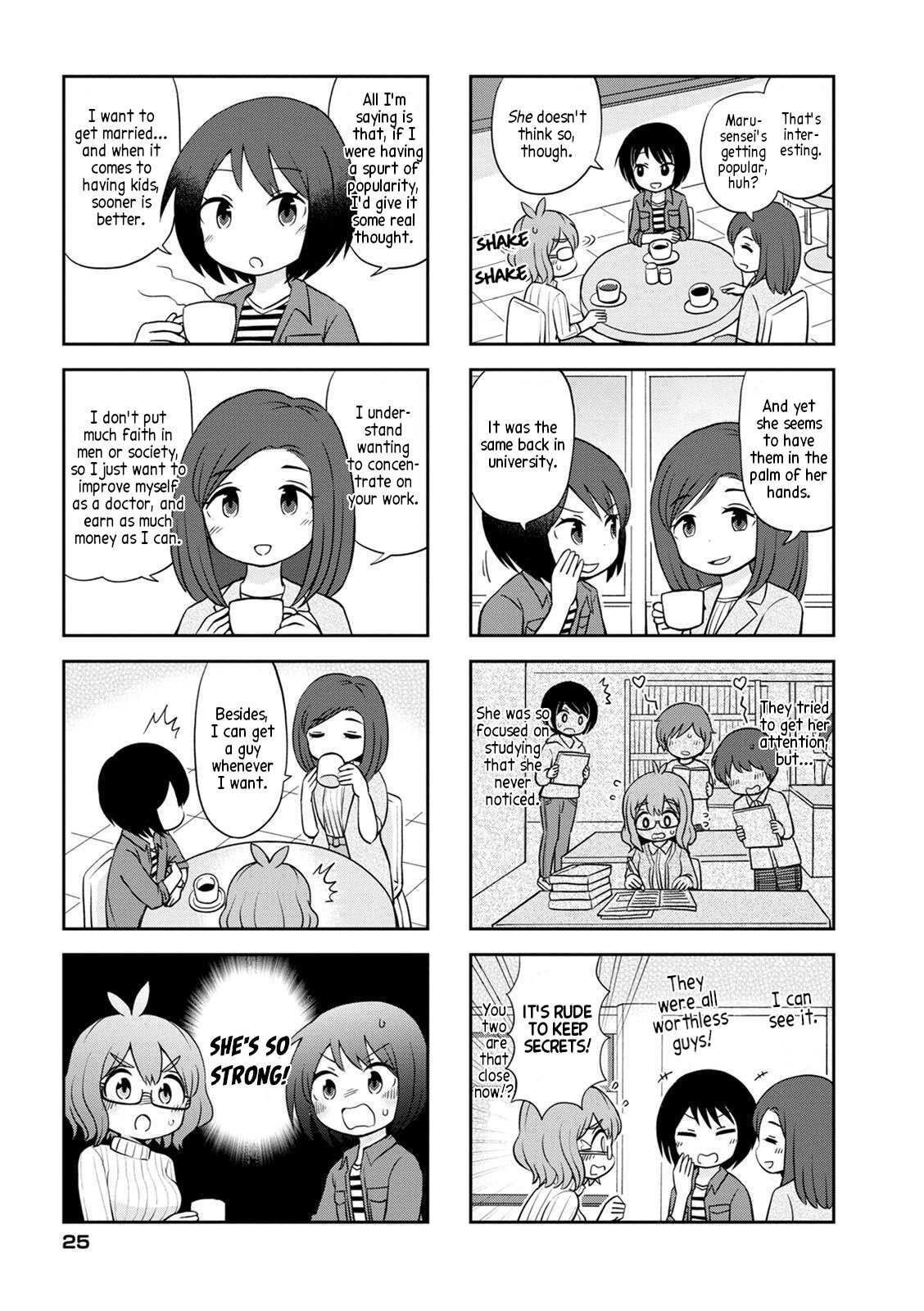 Read Maru-sensei's -- is cute Manga Online