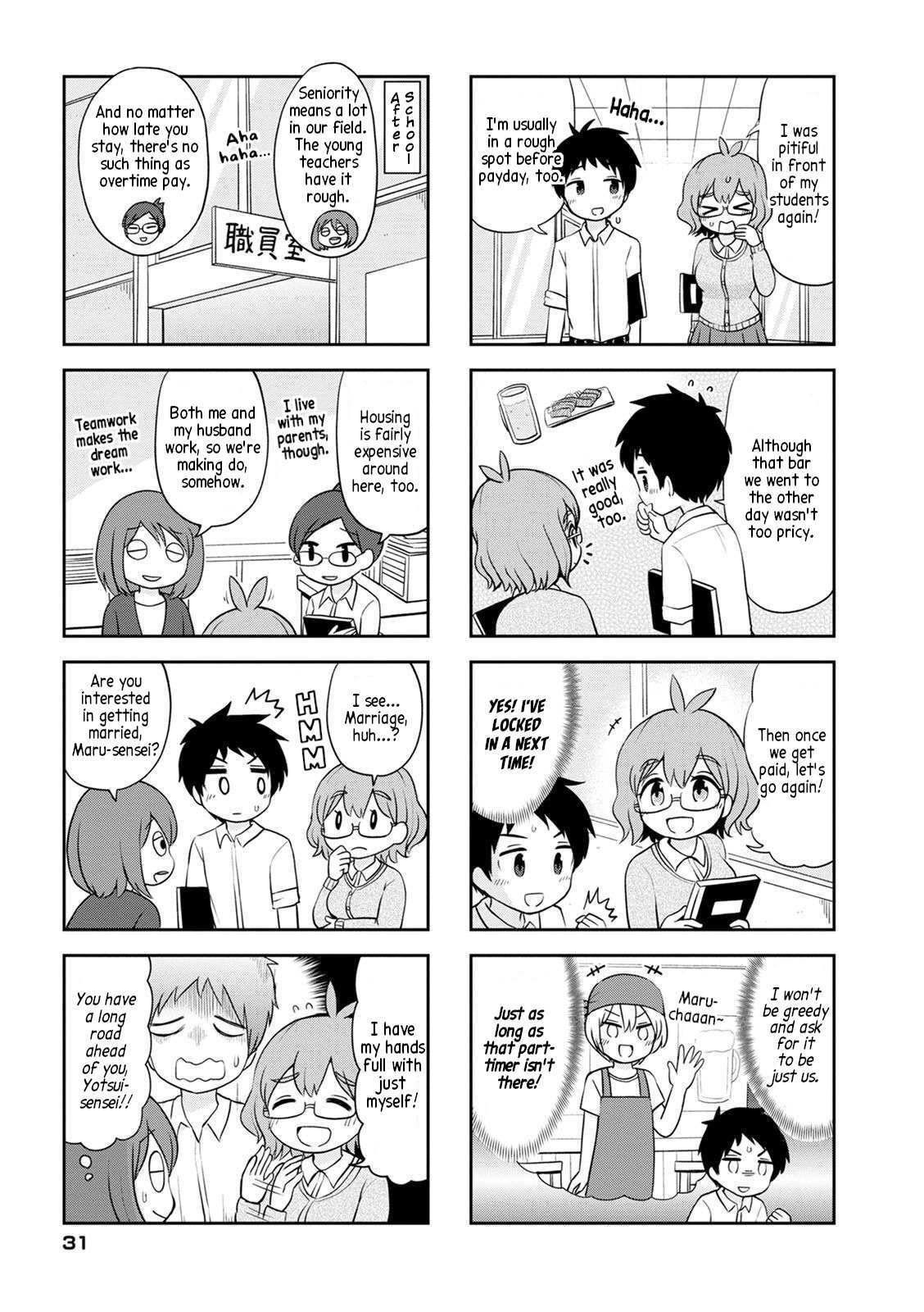 Read Maru-sensei's -- is cute Manga Online