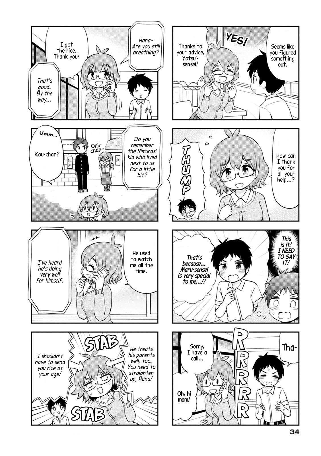 Read Maru-sensei's -- is cute Manga Online
