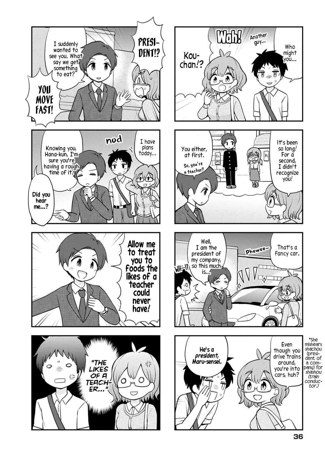 Read Maru-sensei's -- is cute Manga Online