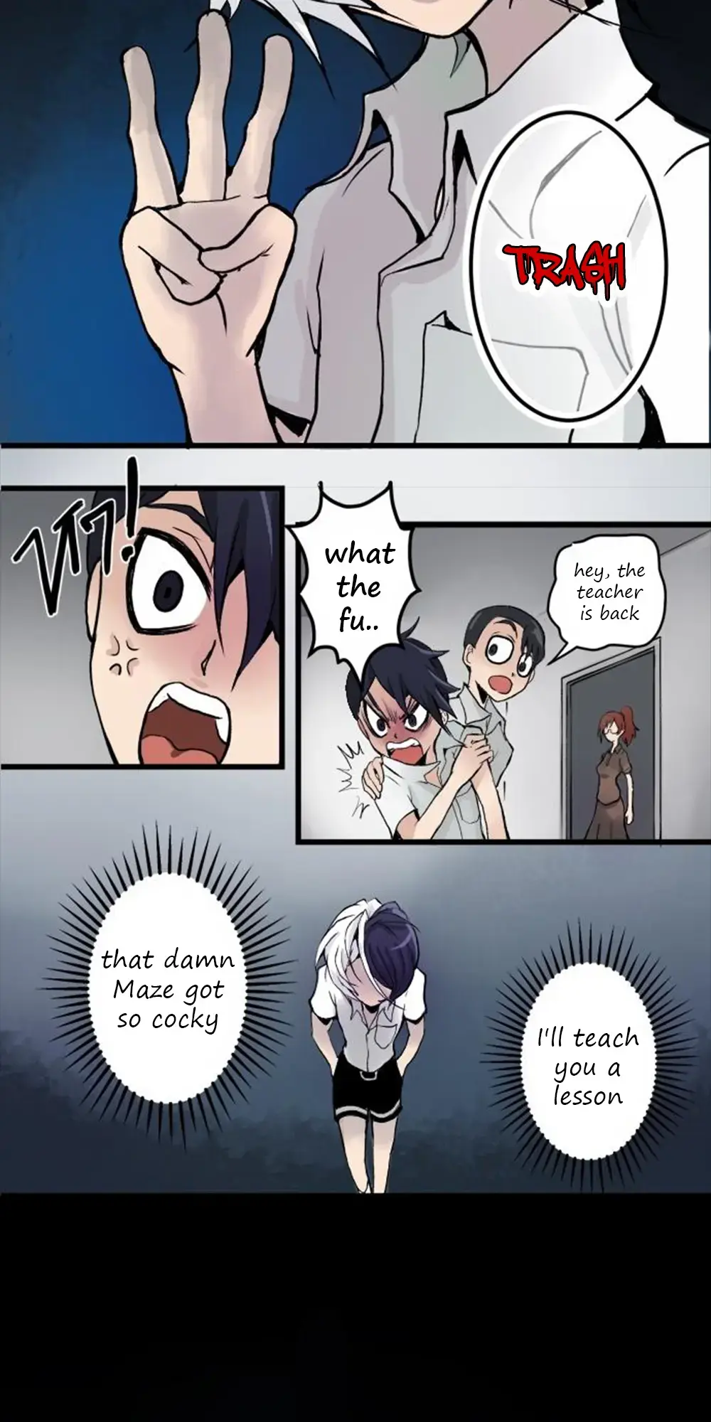 Read Maze- The After School Horror Story (Web Comic) Manga Online