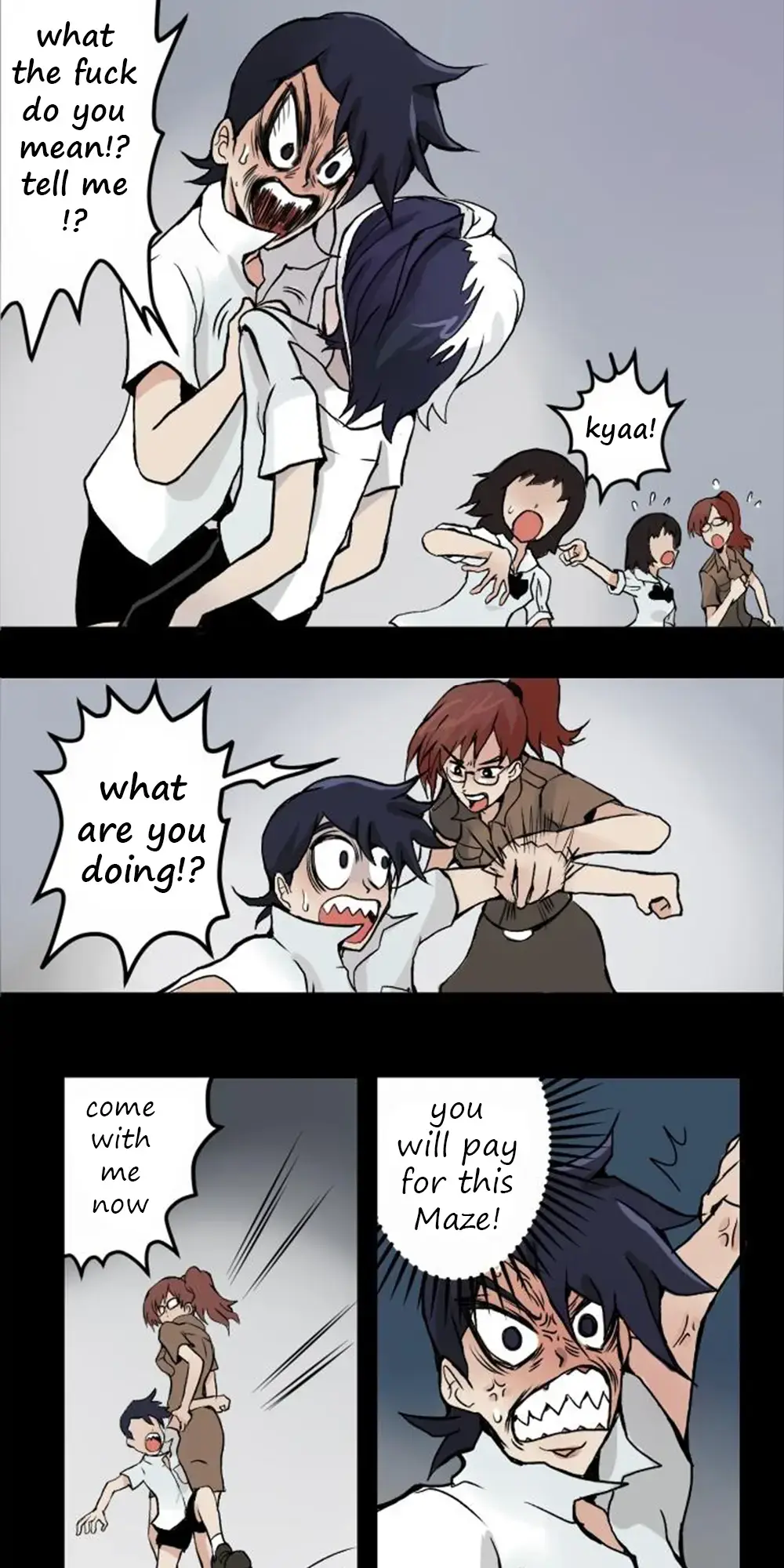 Read Maze- The After School Horror Story (Web Comic) Manga Online