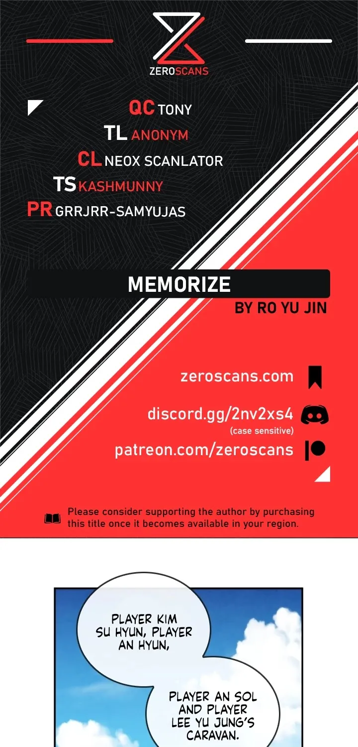 Read Memorize Manga Online