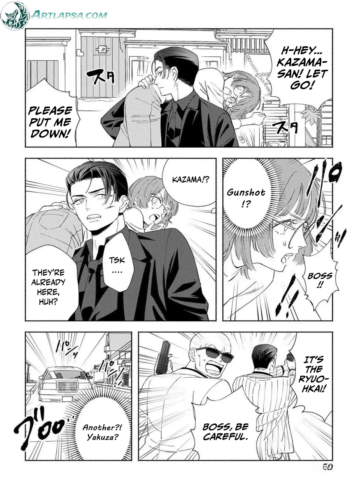 Read Meshitaki Onna ni Yakuza no Ai wa Omosugiru Manga Online