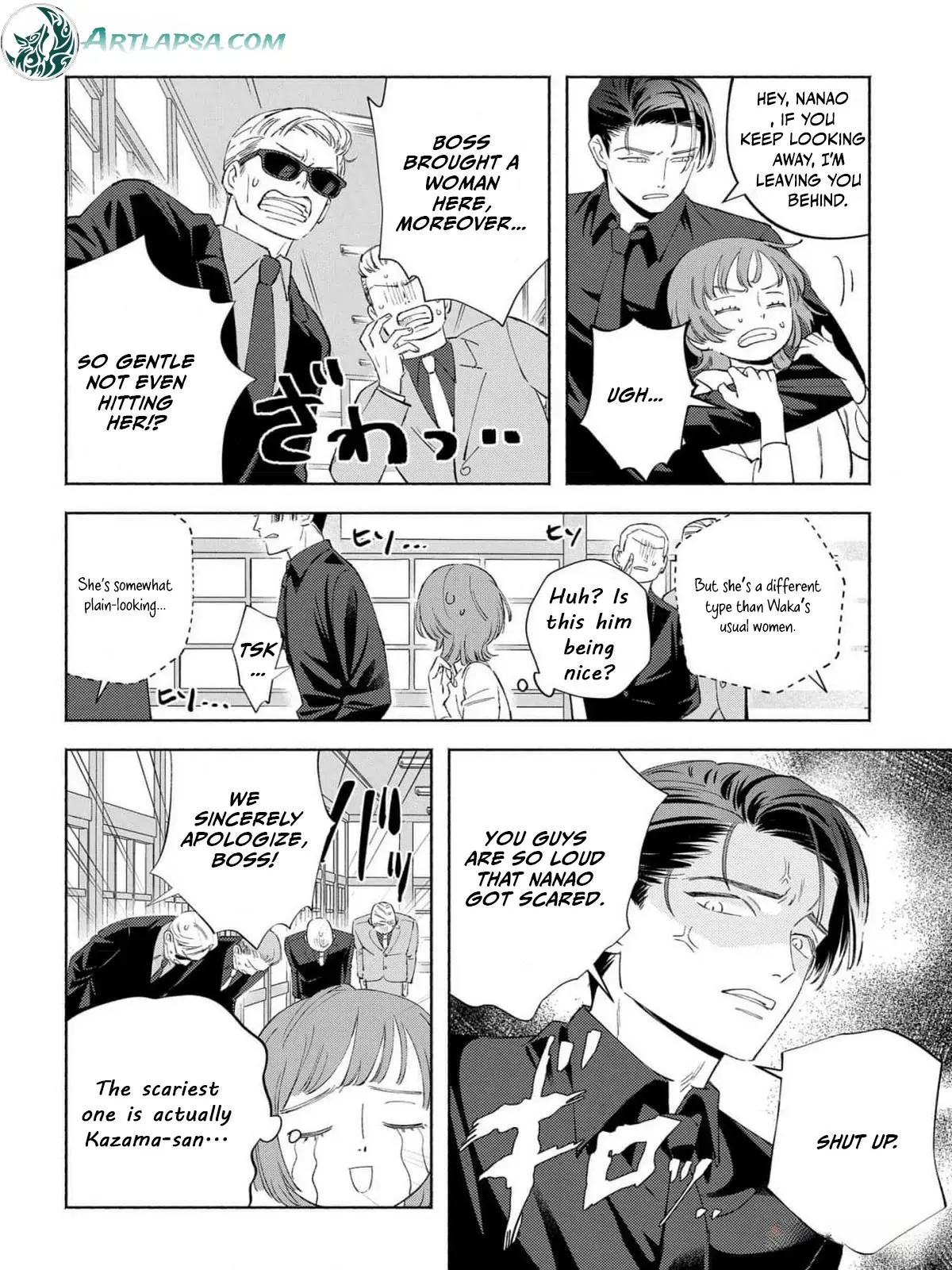 Read Meshitaki Onna ni Yakuza no Ai wa Omosugiru Manga Online