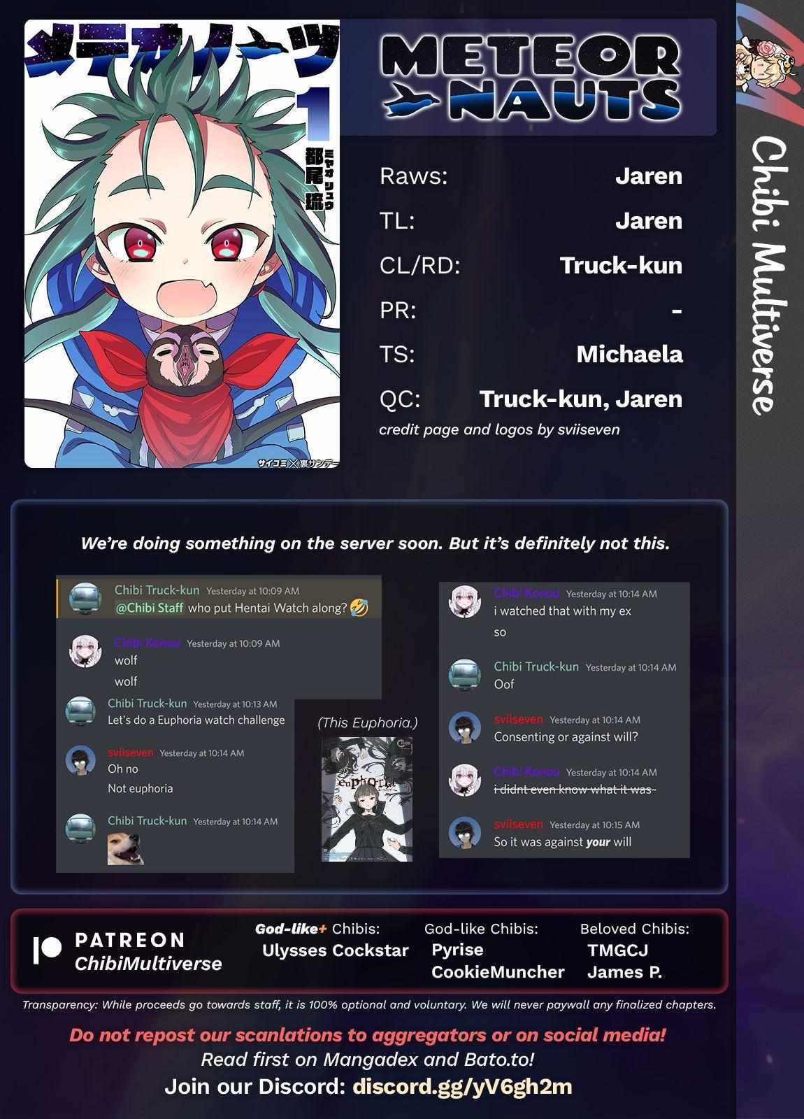 Read Meteornauts Manga Online