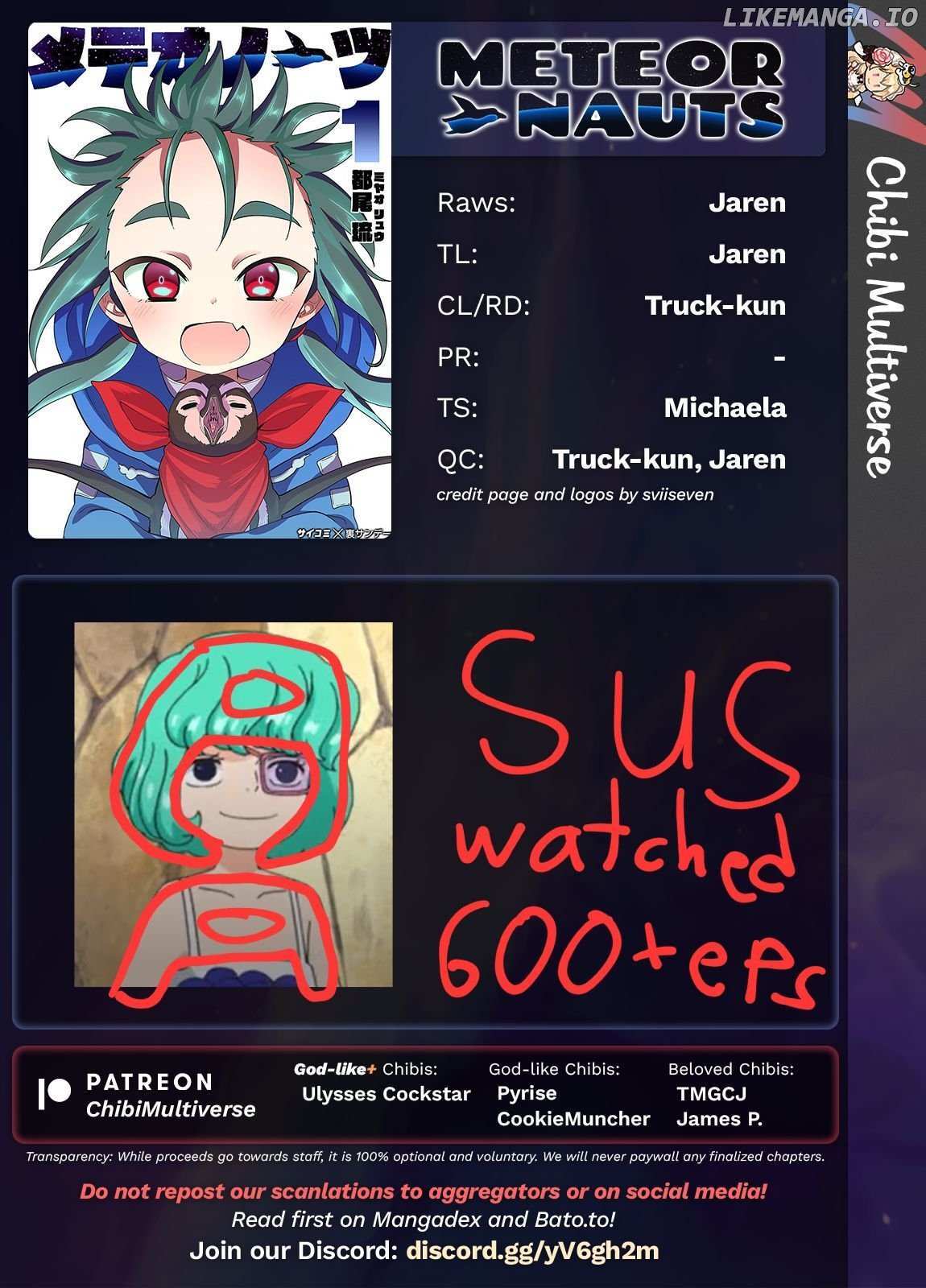 Read Meteornauts Manga Online