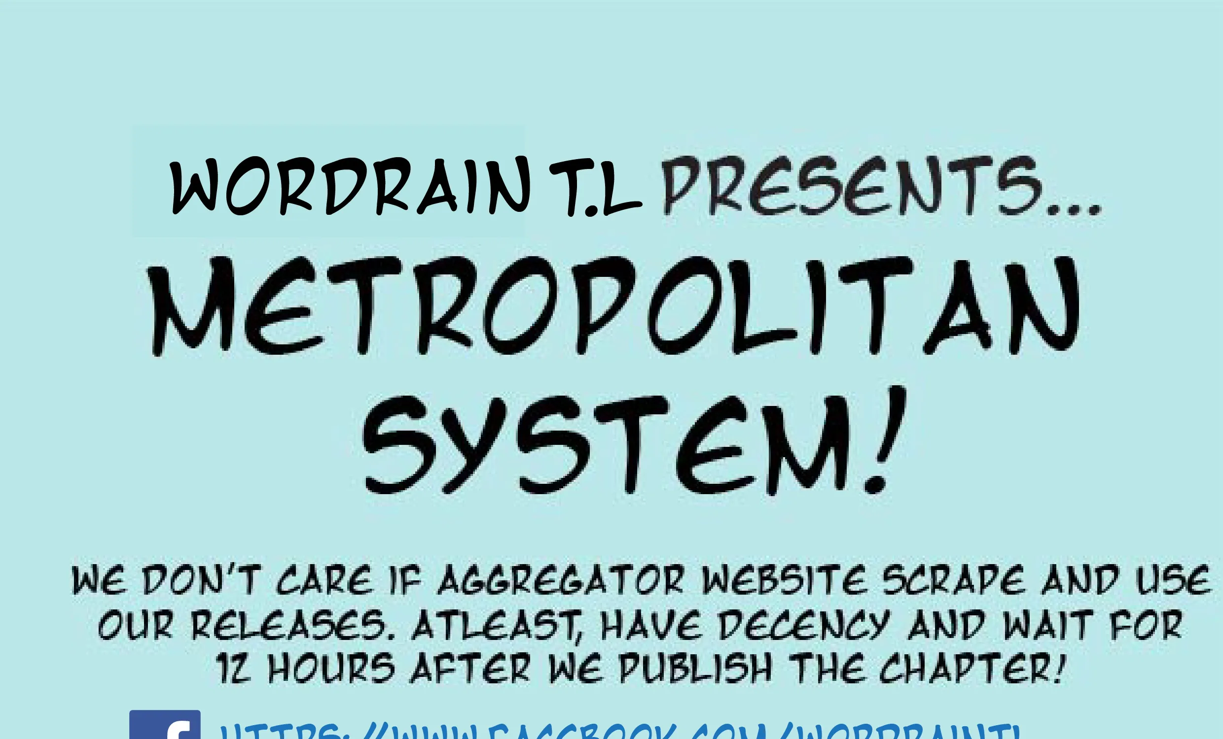 Read Metropolitan System Manga Online