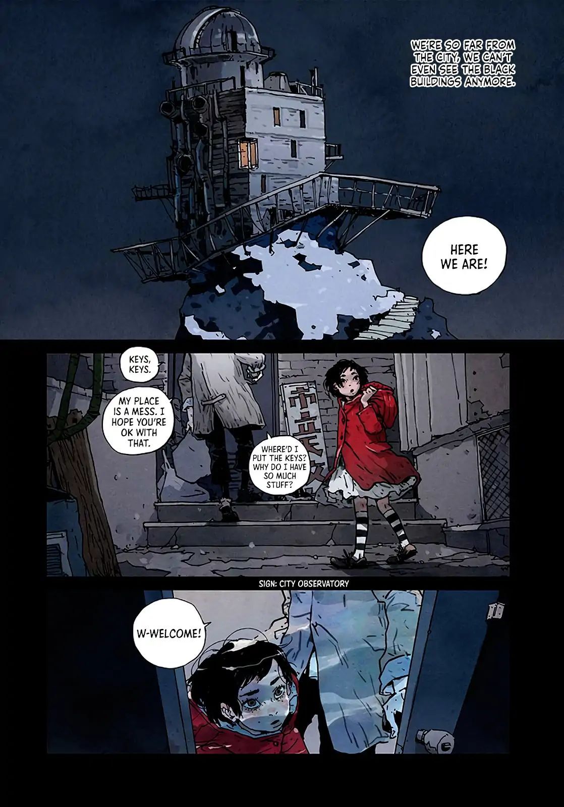 Read Mia - Neverland Above the Clouds Manga Online