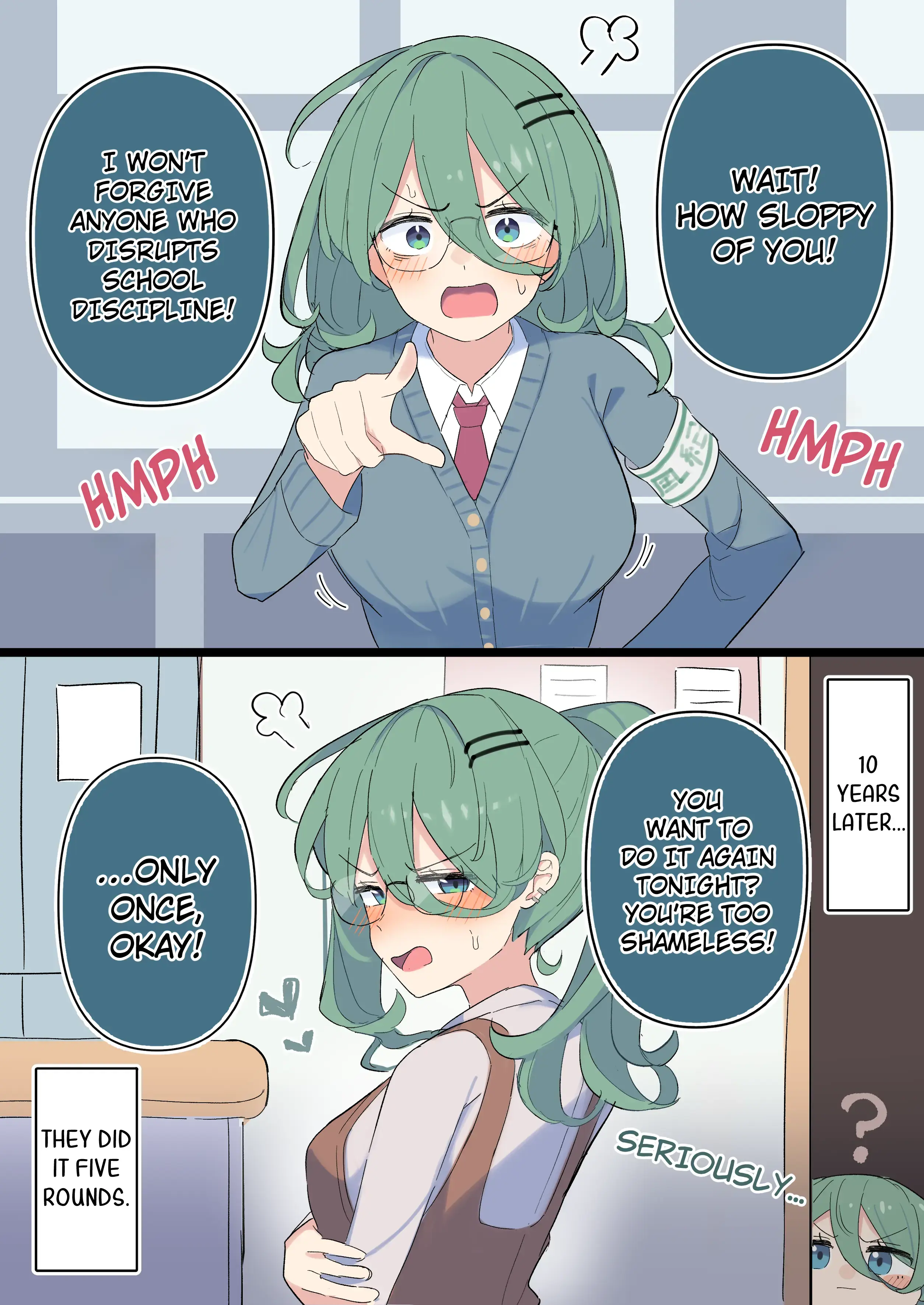 Read Midareru Fuuki-iin Chan Manga Online