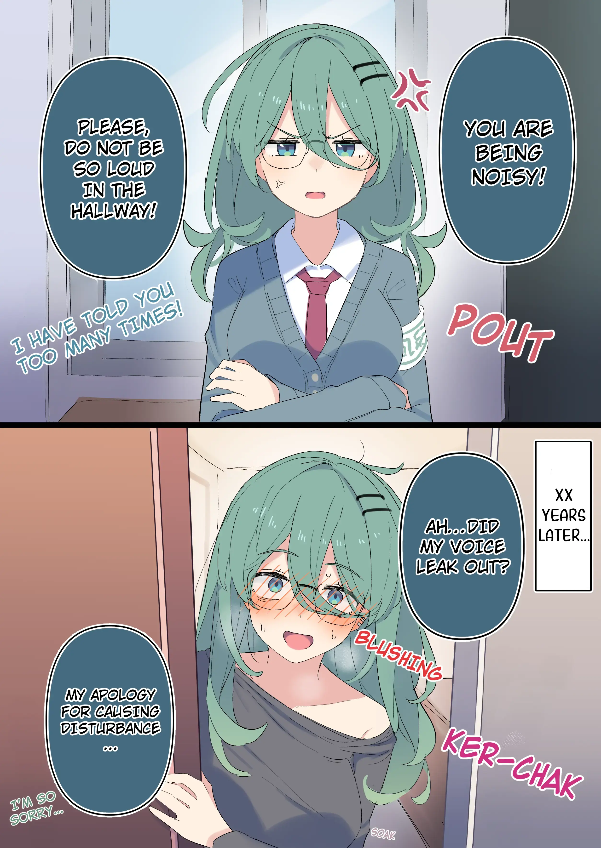 Read Midareru Fuuki-iin Chan Manga Online