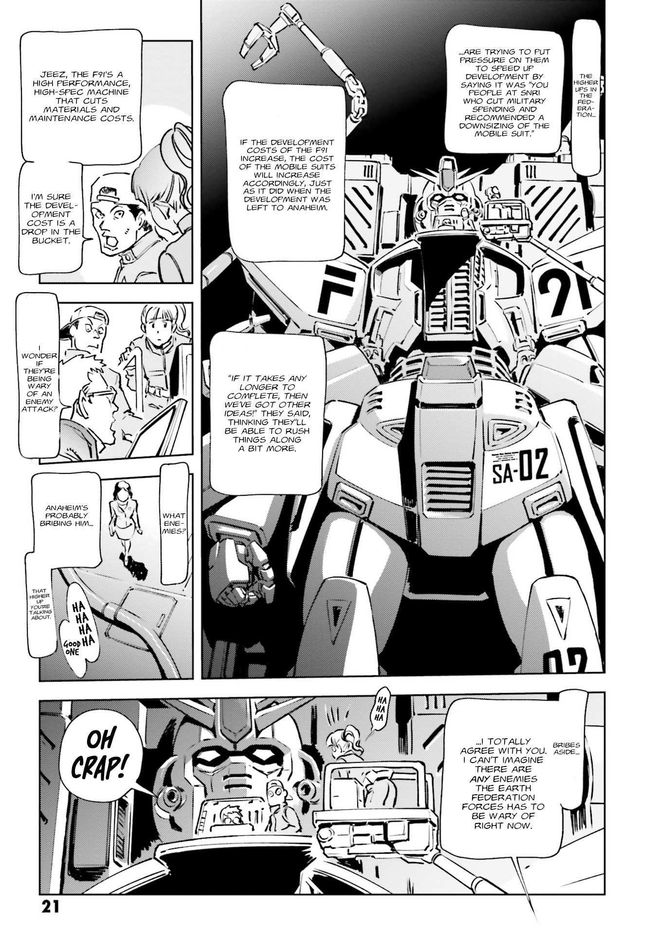 Read Mobile Suit Gundam F91 Prequel Manga Online