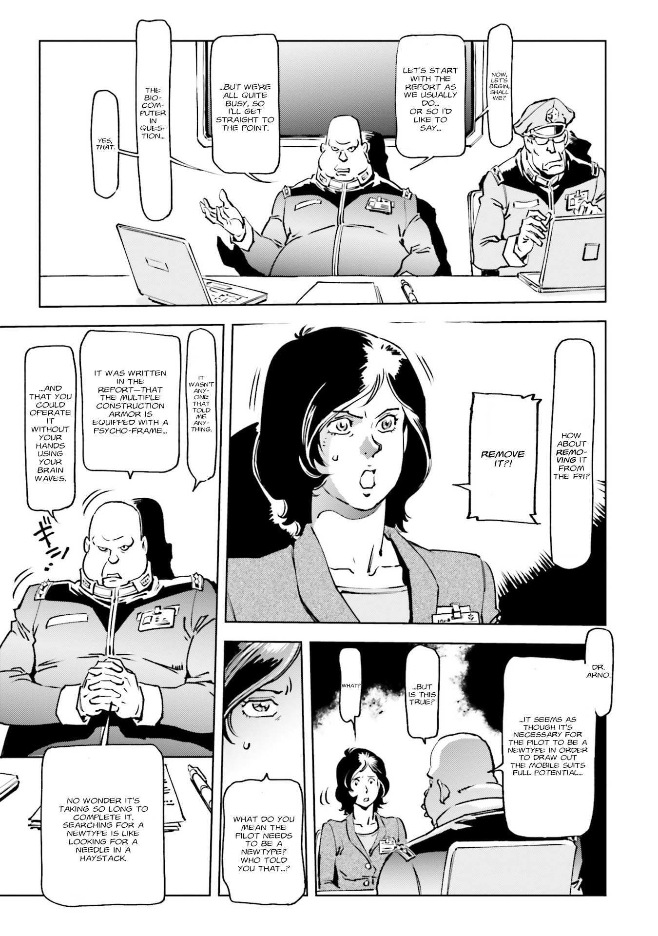 Read Mobile Suit Gundam F91 Prequel Manga Online