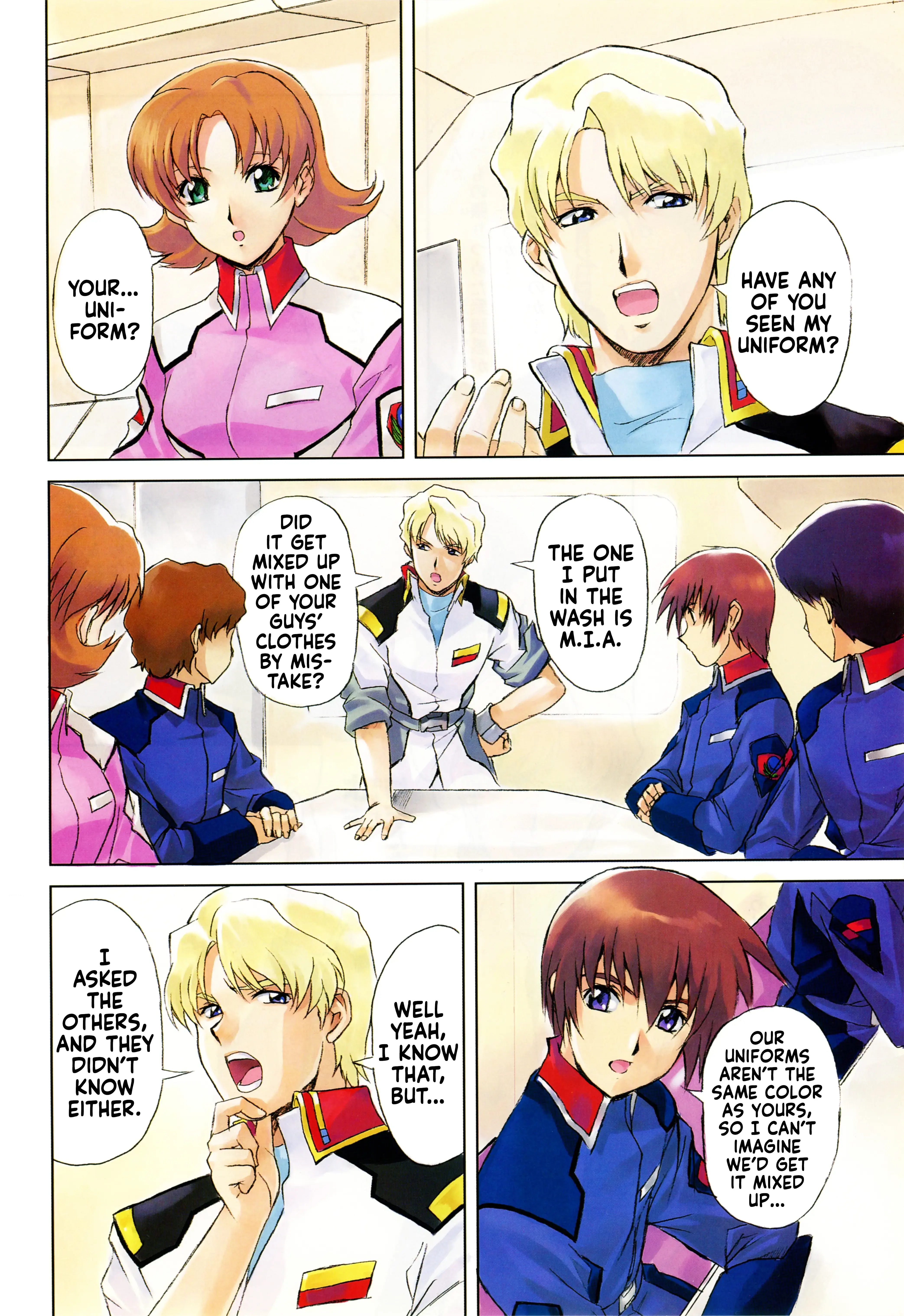 Read Mobile Suit Gundam SEED - On the Battlefield with You Manga Online