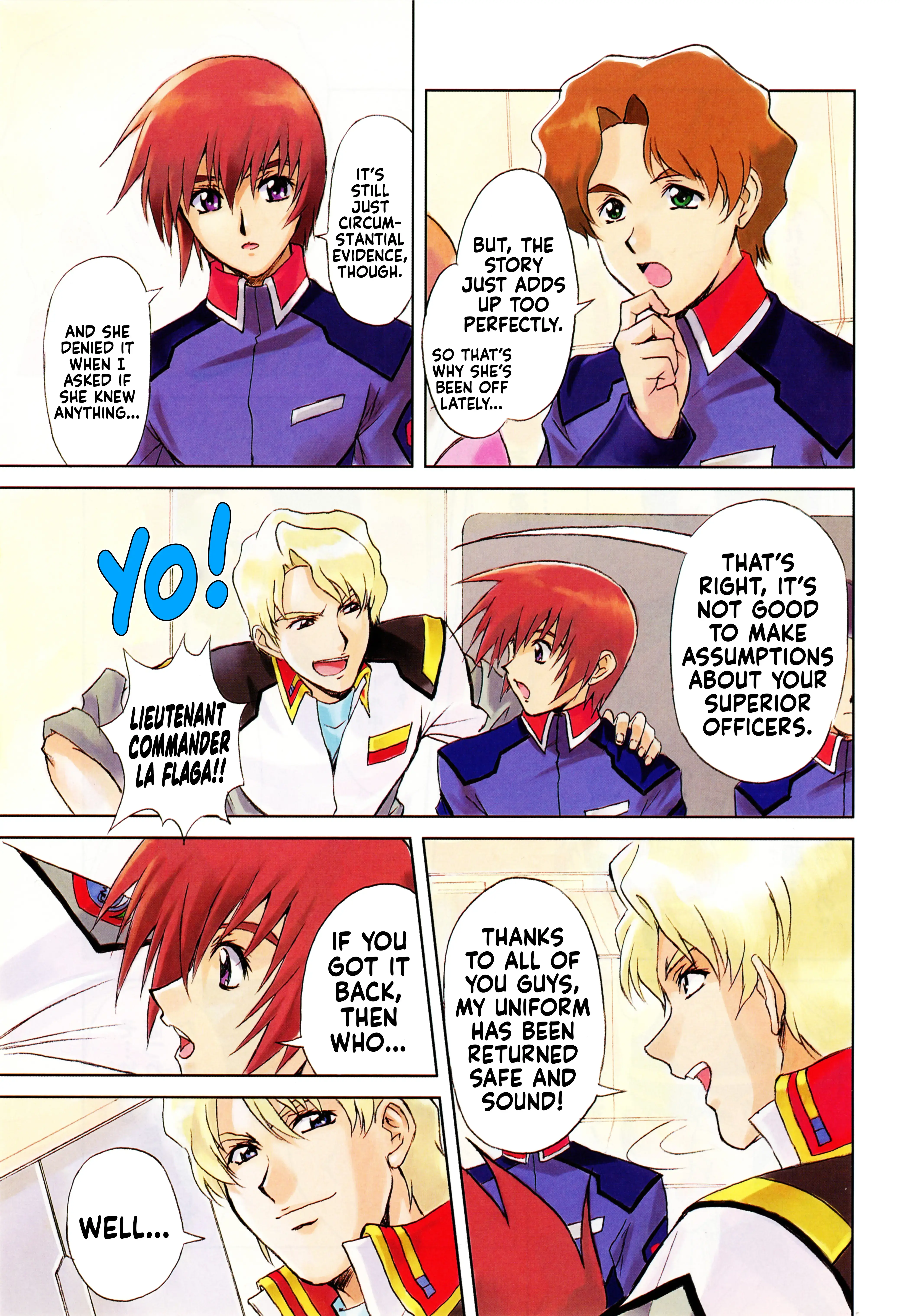 Read Mobile Suit Gundam SEED - On the Battlefield with You Manga Online