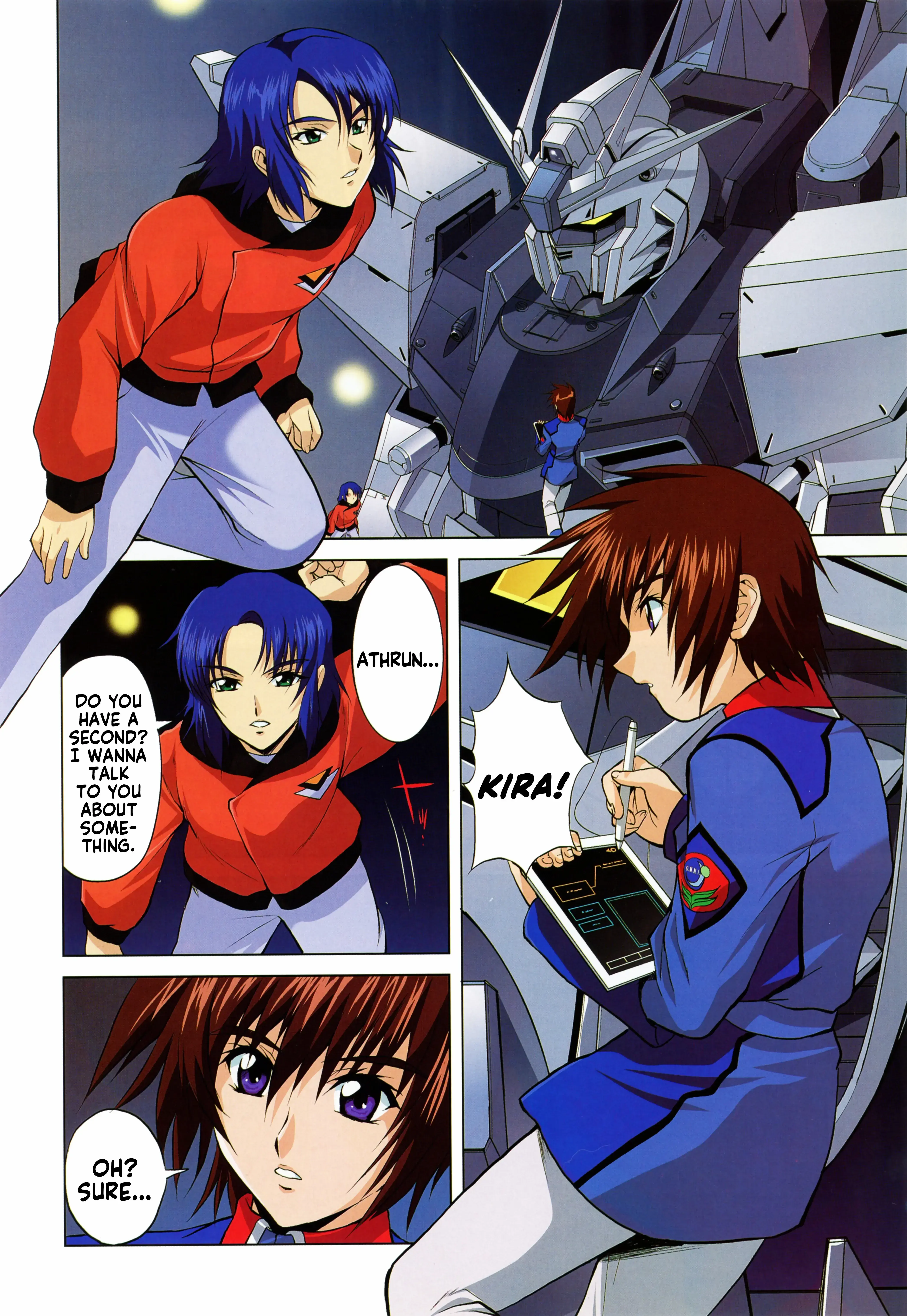 Read Mobile Suit Gundam SEED - On the Battlefield with You Manga Online