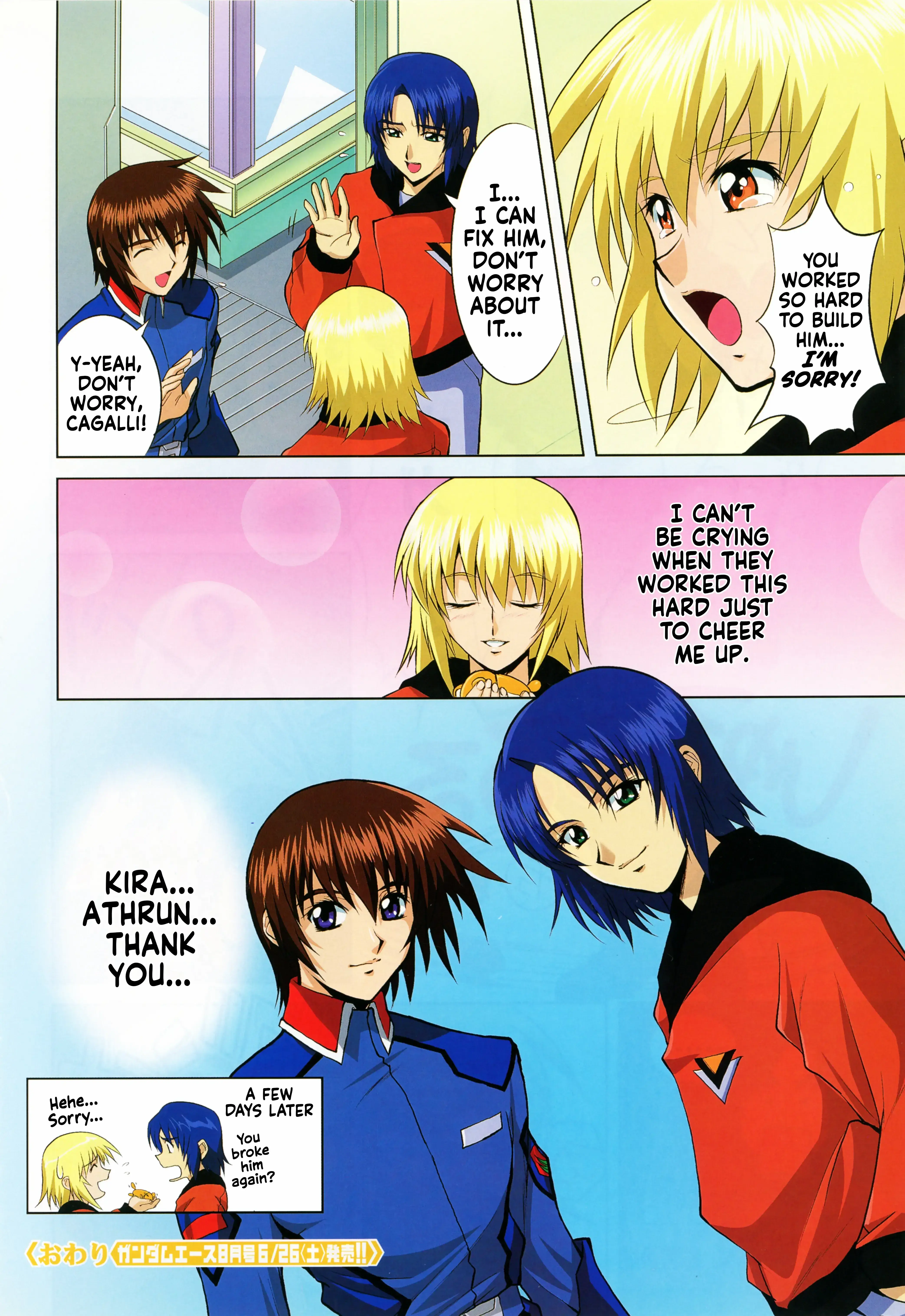 Read Mobile Suit Gundam SEED - On the Battlefield with You Manga Online