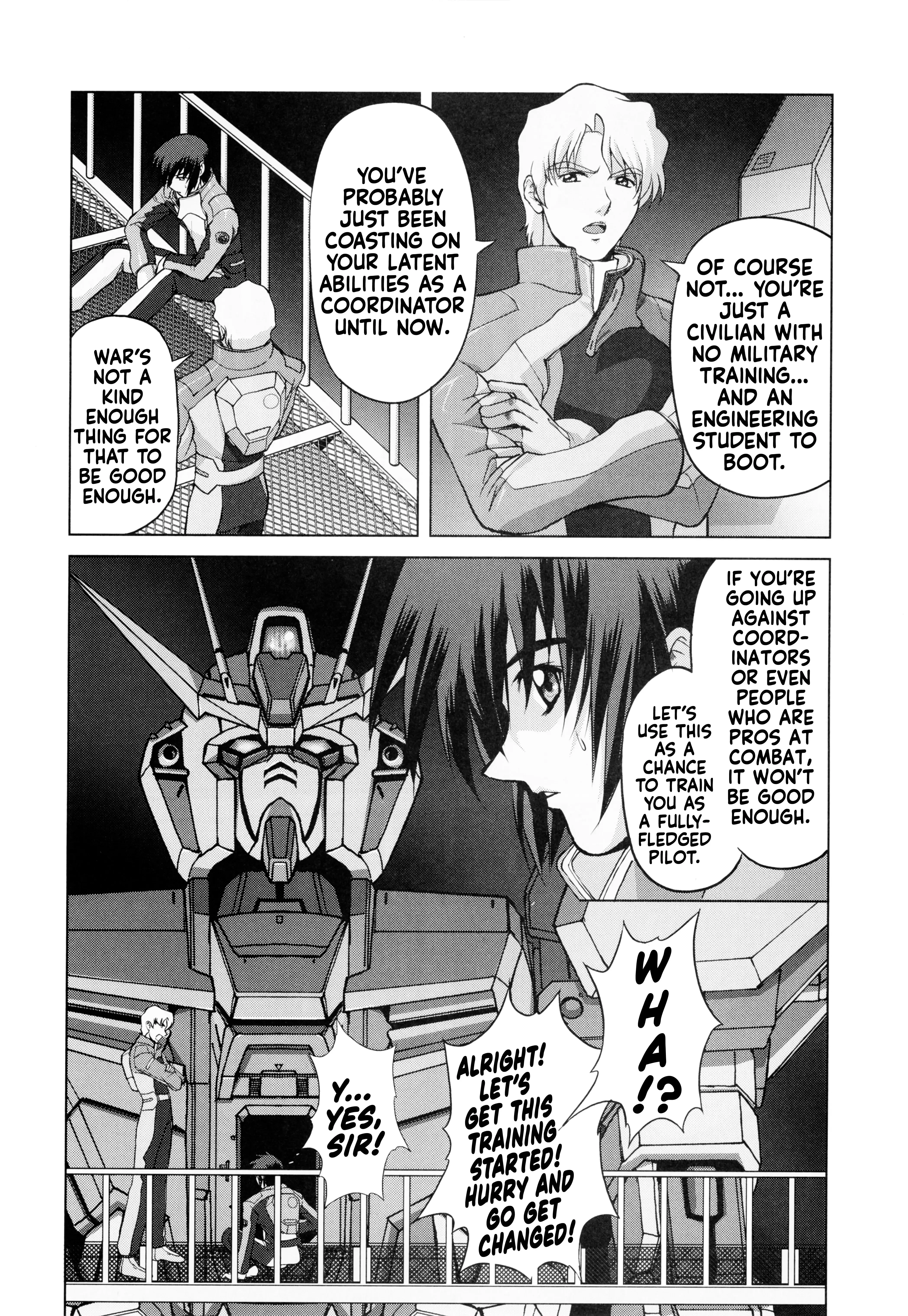 Read Mobile Suit Gundam SEED - On the Battlefield with You Manga Online