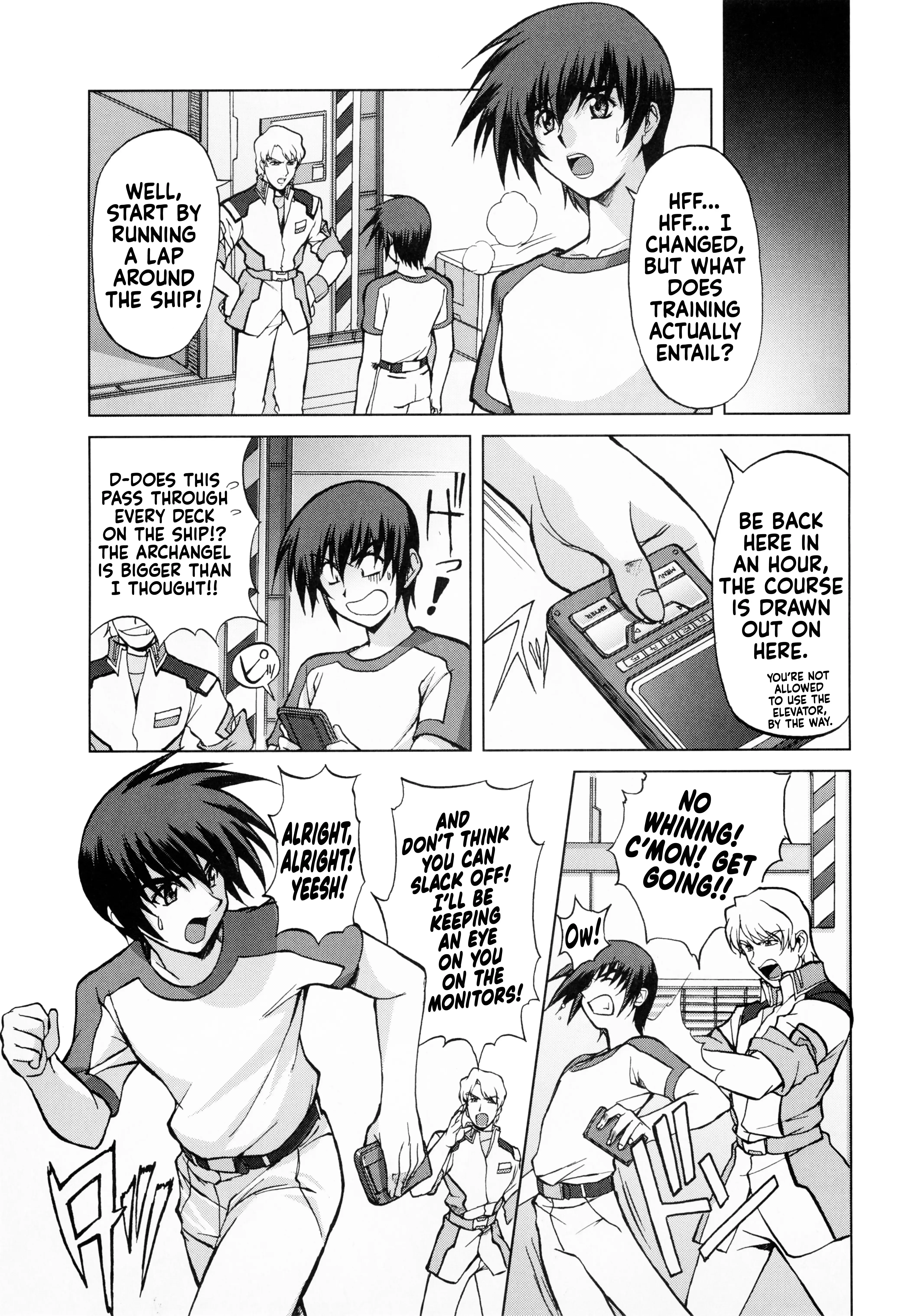 Read Mobile Suit Gundam SEED - On the Battlefield with You Manga Online
