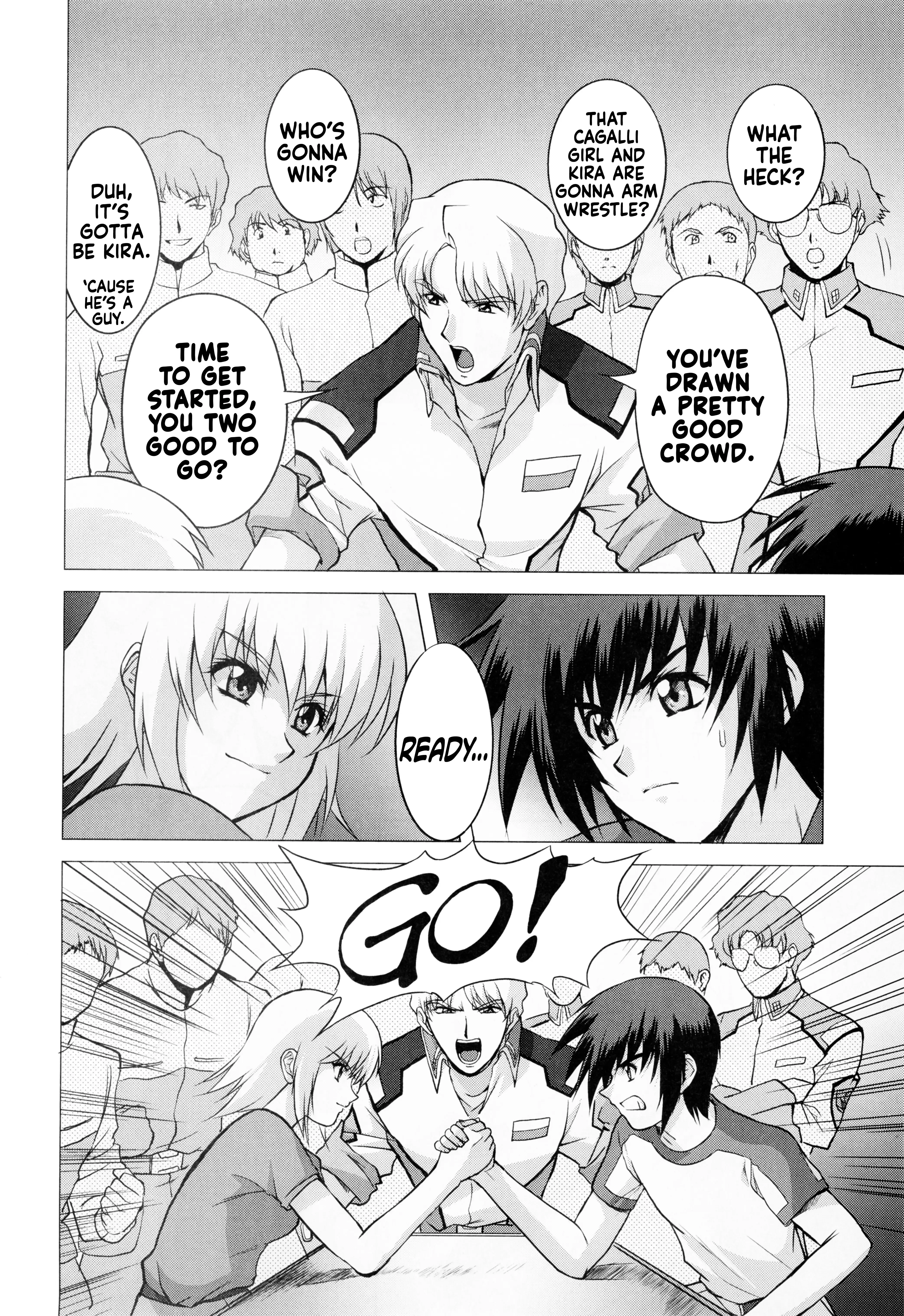 Read Mobile Suit Gundam SEED - On the Battlefield with You Manga Online