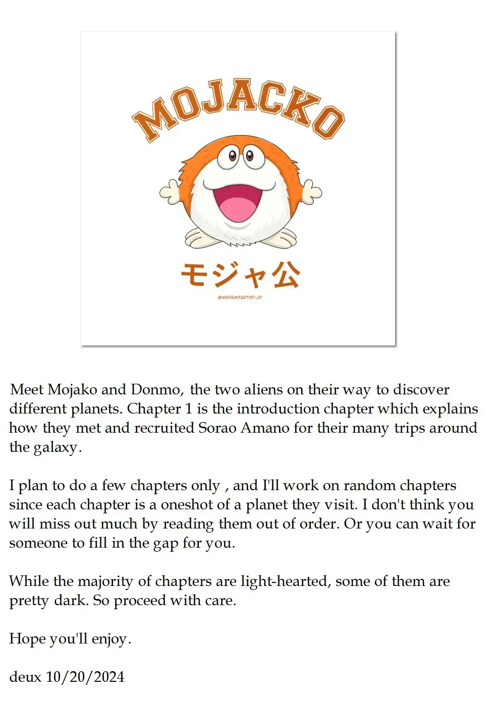 Read Mojako Manga Online
