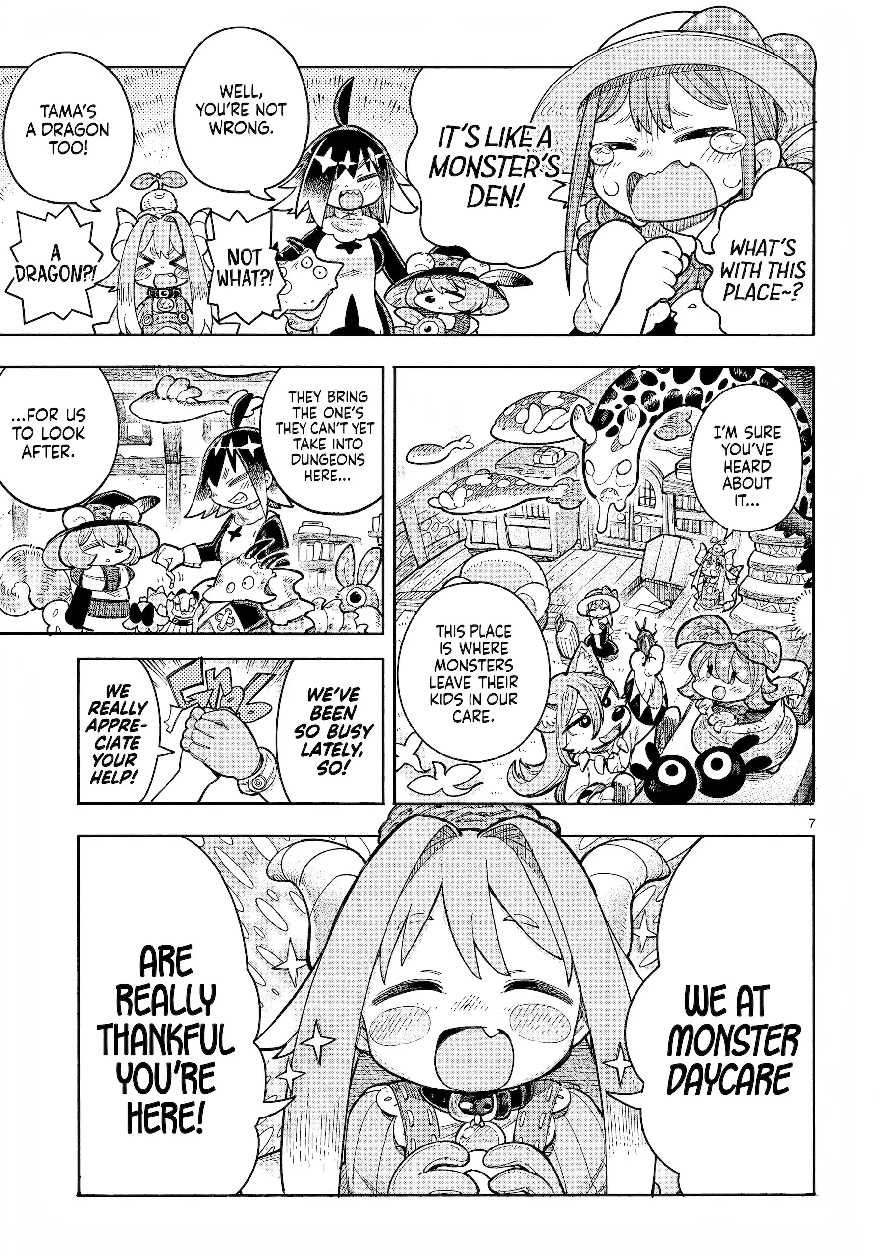 Read Monster Daycare Manga Online