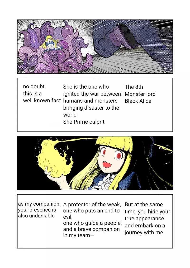 Read Monster Girl Quest! - After Quest! The Remorseful Hero & The Reminiscent Demon King (Doujinshi) (Fan Colored) Manga Online