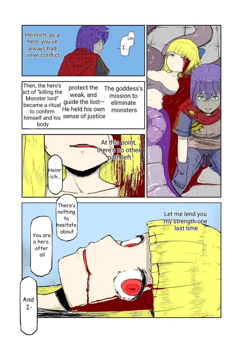 Read Monster Girl Quest! - After Quest! The Remorseful Hero & The Reminiscent Demon King (Doujinshi) (Fan Colored) Manga Online