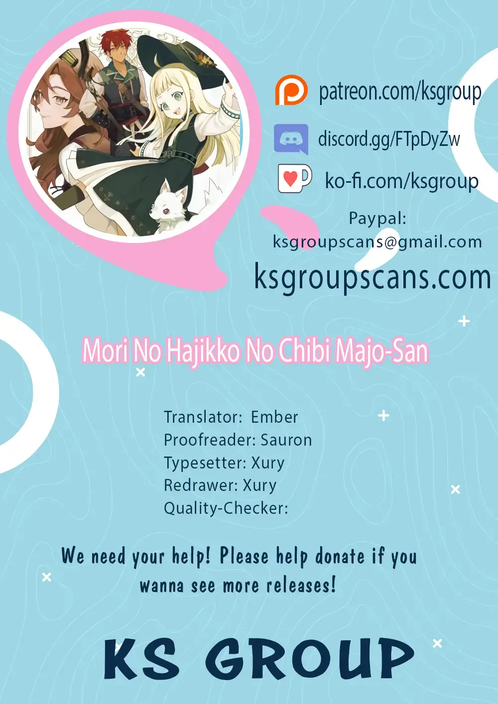 Read Mori no Hashikko no Chibi Majo-san Manga Online