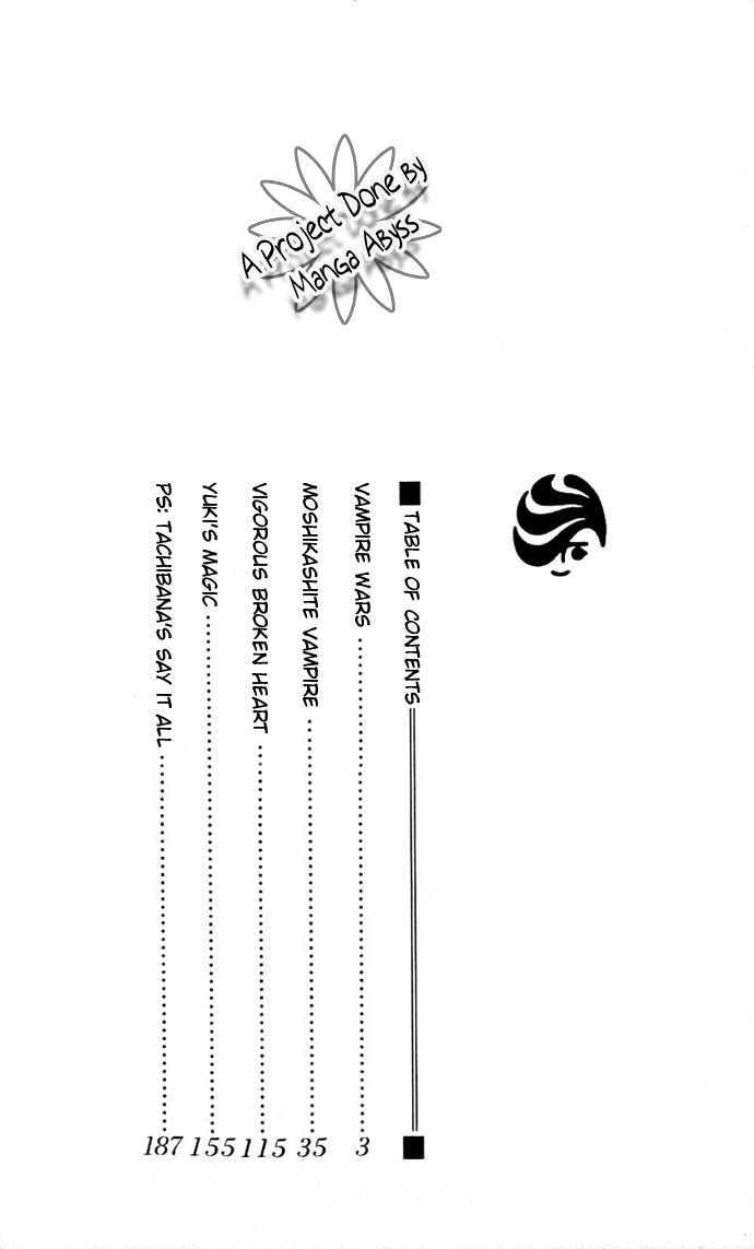 Read Moshikashite Vampire Manga Online