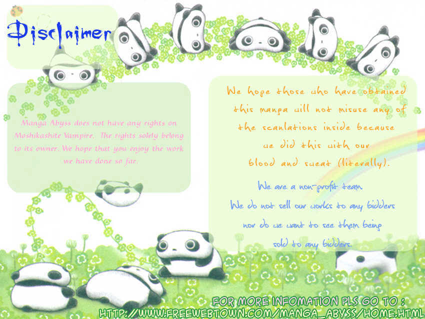 Read Moshikashite Vampire Manga Online