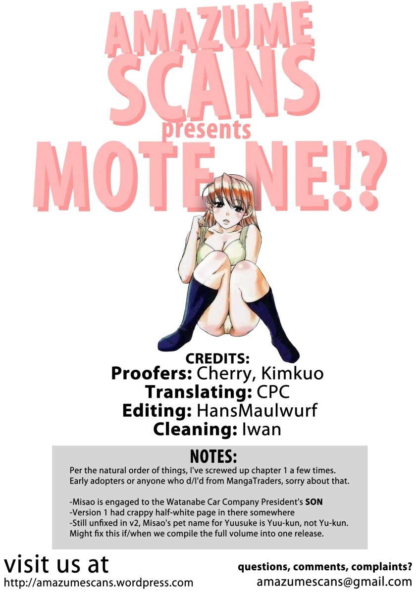 Read Mote ne!- Manga Online