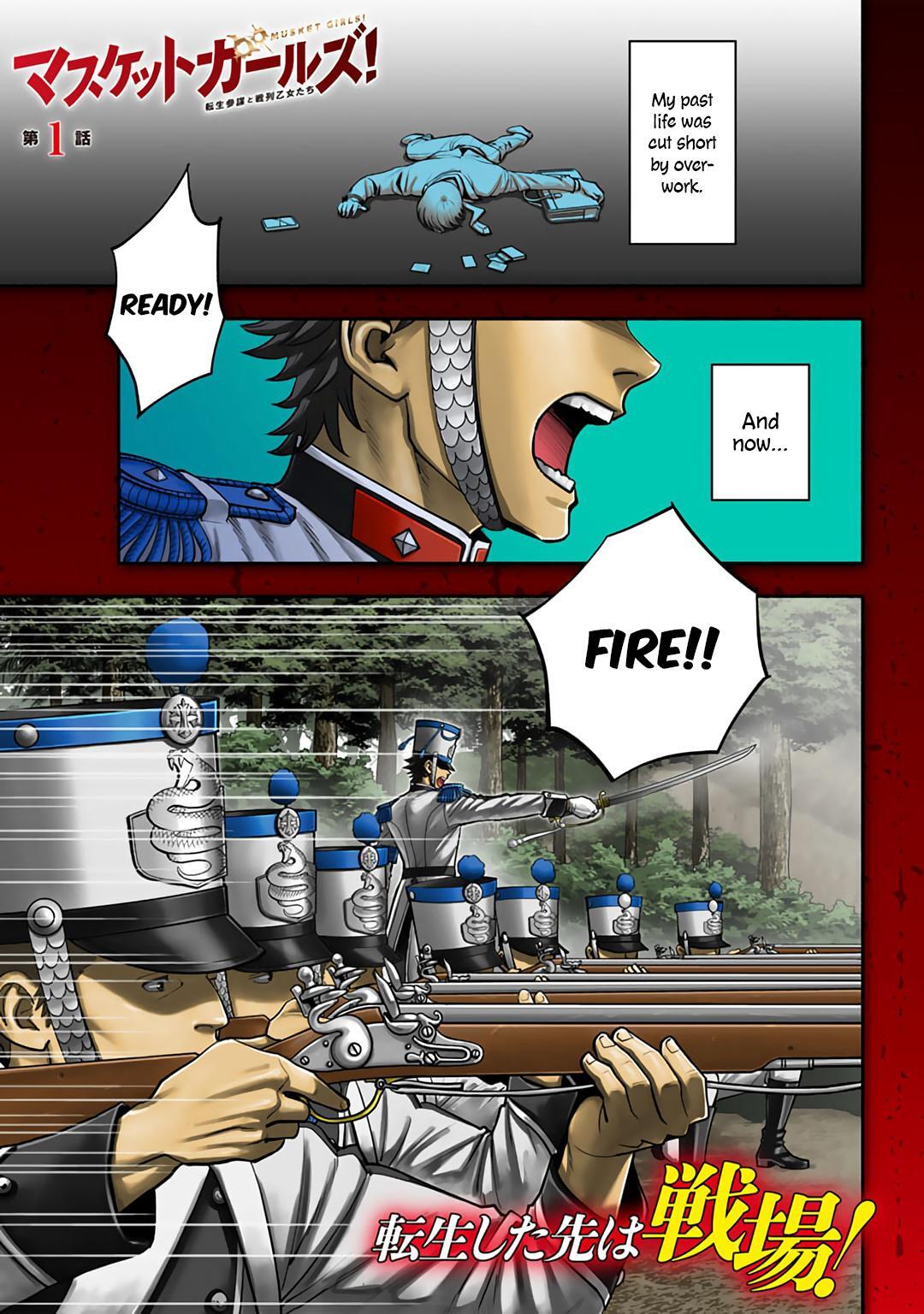 Read Musket Girls! ~Tensei Sanbou to Senretsu Otome-tachi~ Manga Online