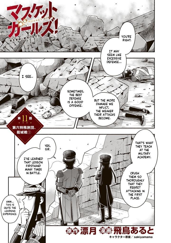 Read Musket Girls! ~Tensei Sanbou to Senretsu Otome-tachi~ Manga Online