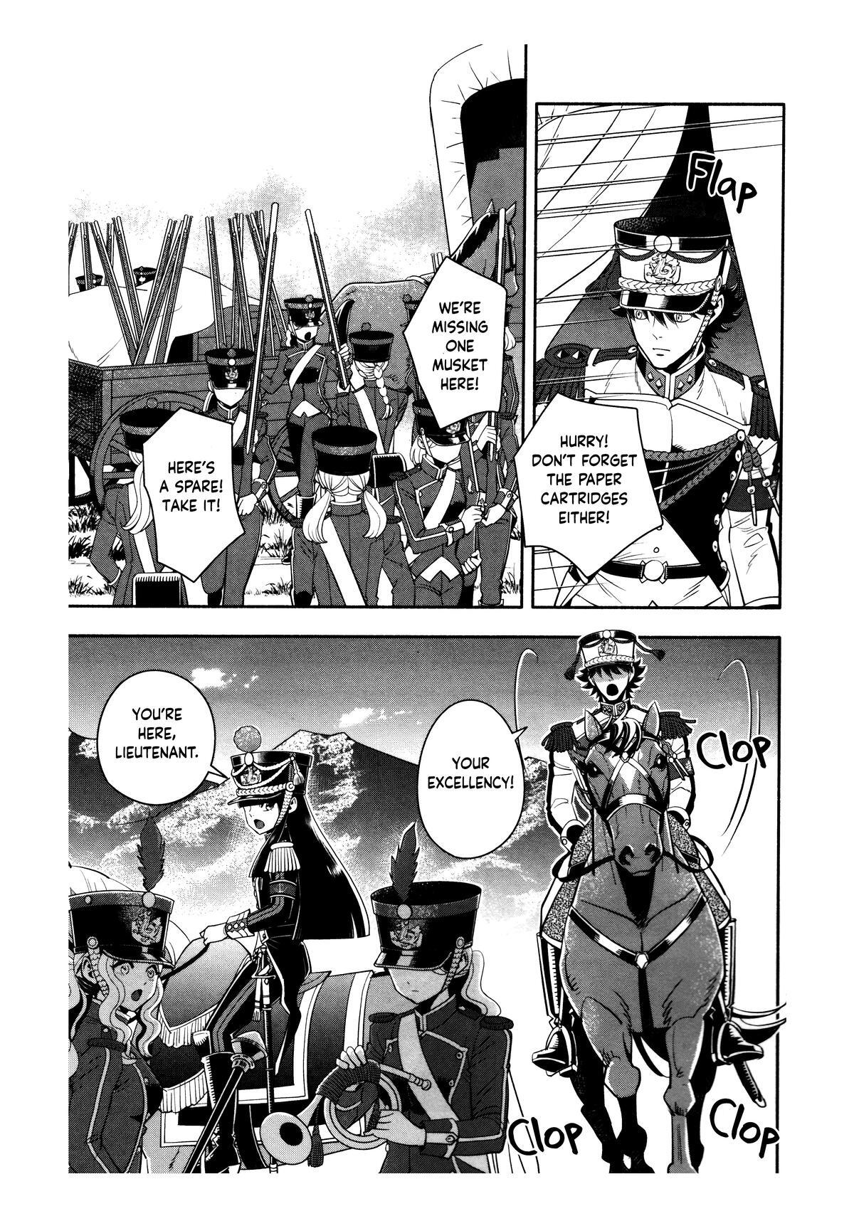 Read Musket Girls! ~Tensei Sanbou to Senretsu Otome-tachi~ Manga Online