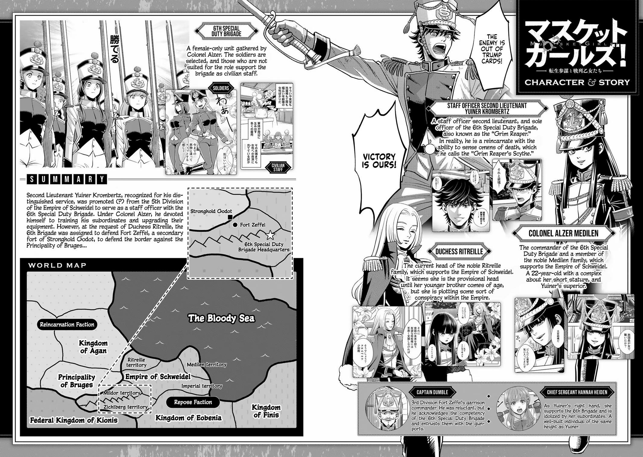 Read Musket Girls! ~Tensei Sanbou to Senretsu Otome-tachi~ Manga Online