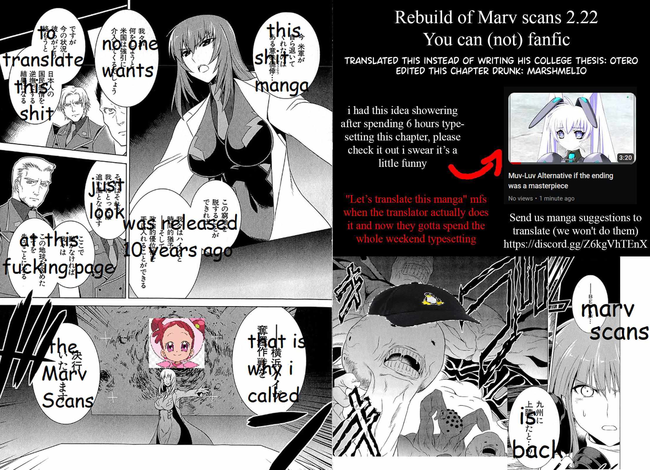 Read Muv-Luv Alternative- Tsukikage wa Yamiyo ni Arite Manga Online