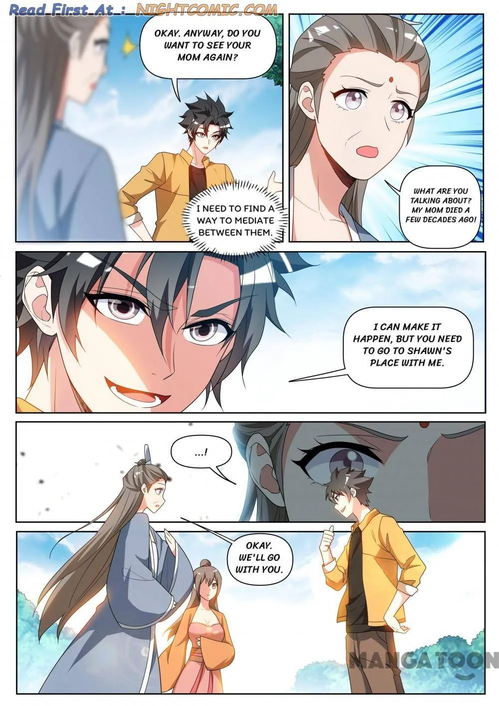 Read My Amazing Wechat Manga Online