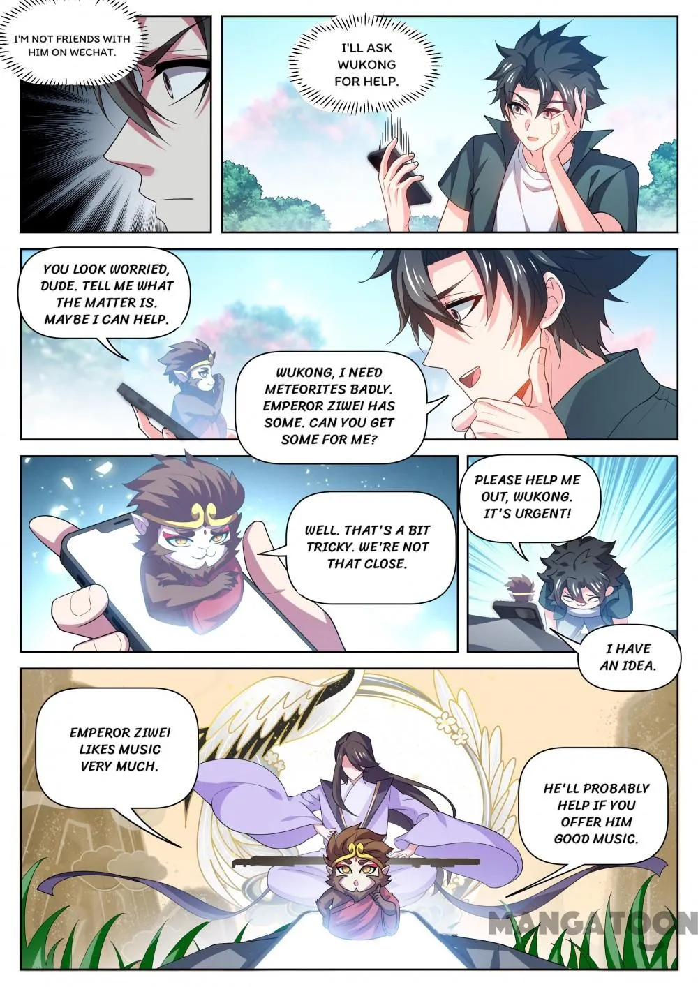 Read My Amazing Wechat Manga Online