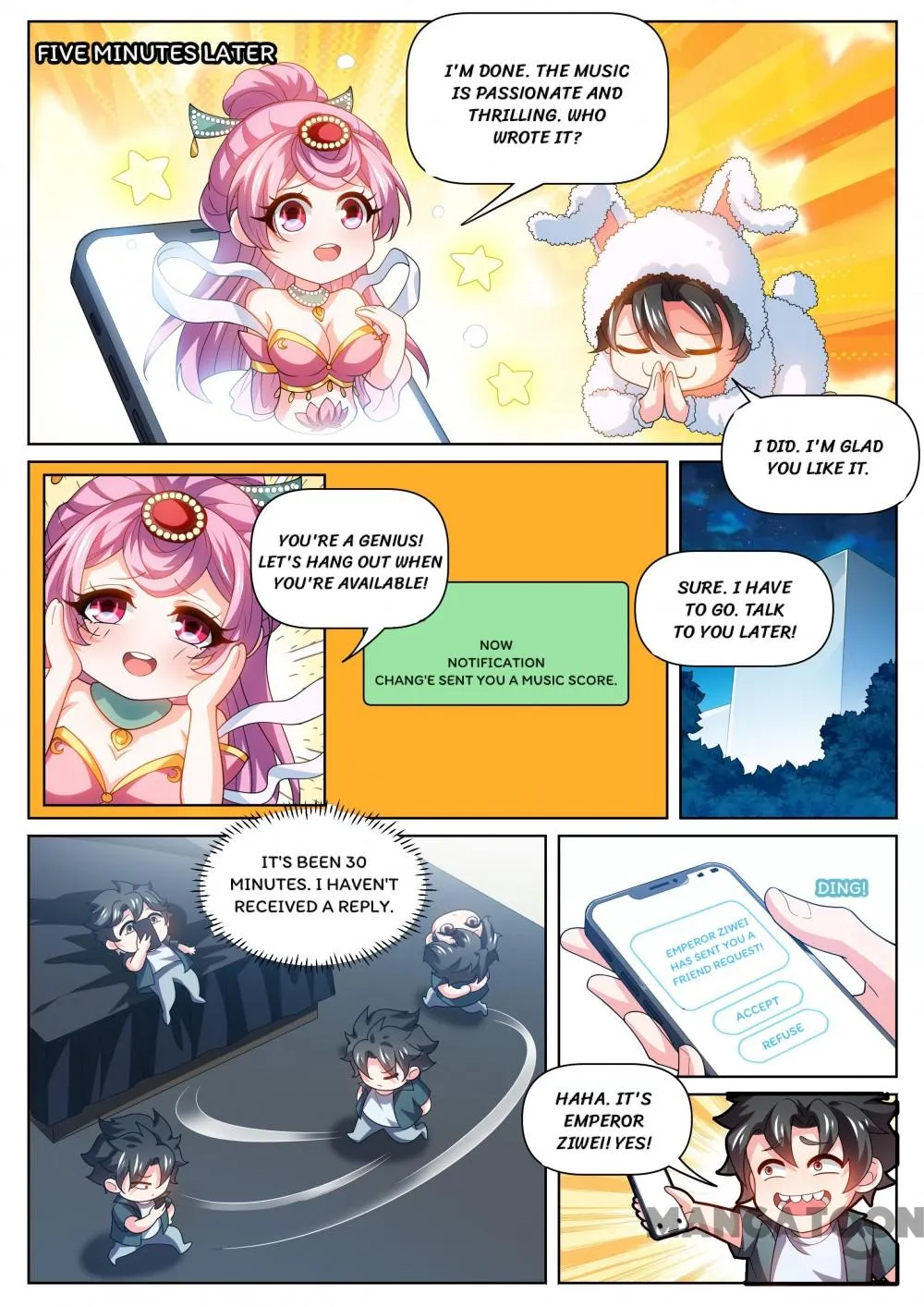 Read My Amazing Wechat Manga Online