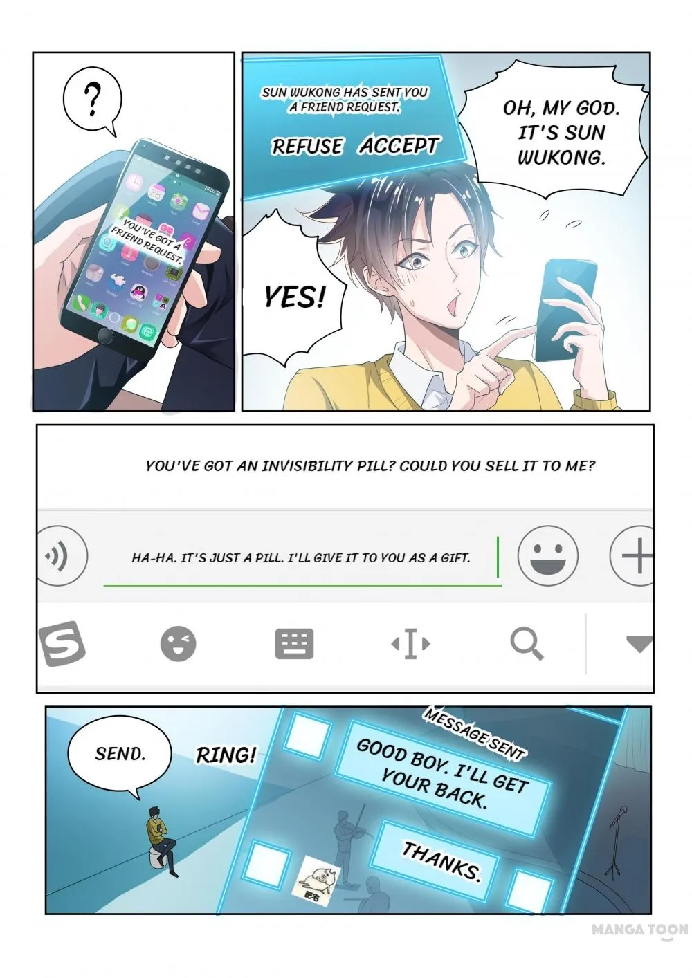 Read My Amazing Wechat Manga Online